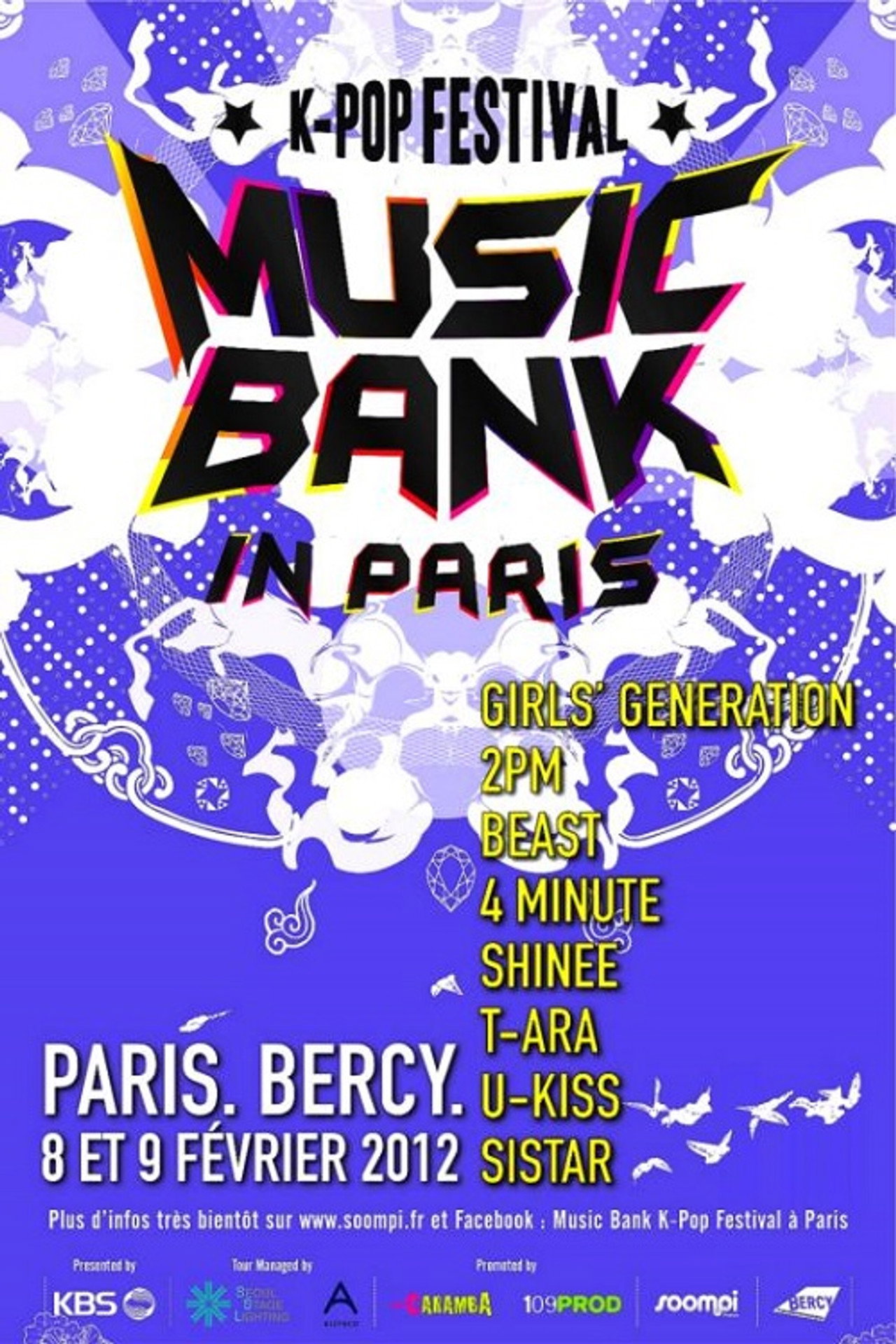 Music Bank in Paris filmaffisch