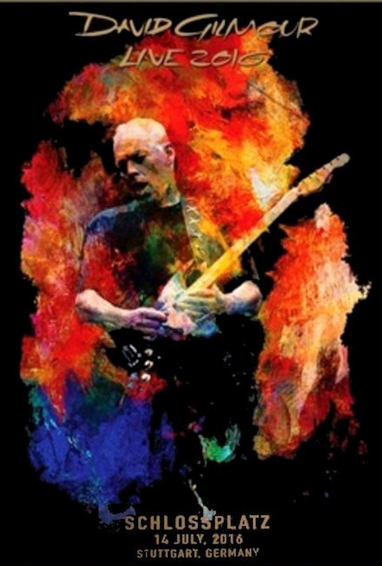 David Gilmour - Live at Schlossplatz 2016 Backdrop