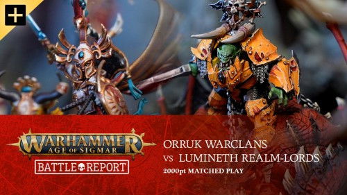 Orruk Warclans vs Lumineth Realmlords