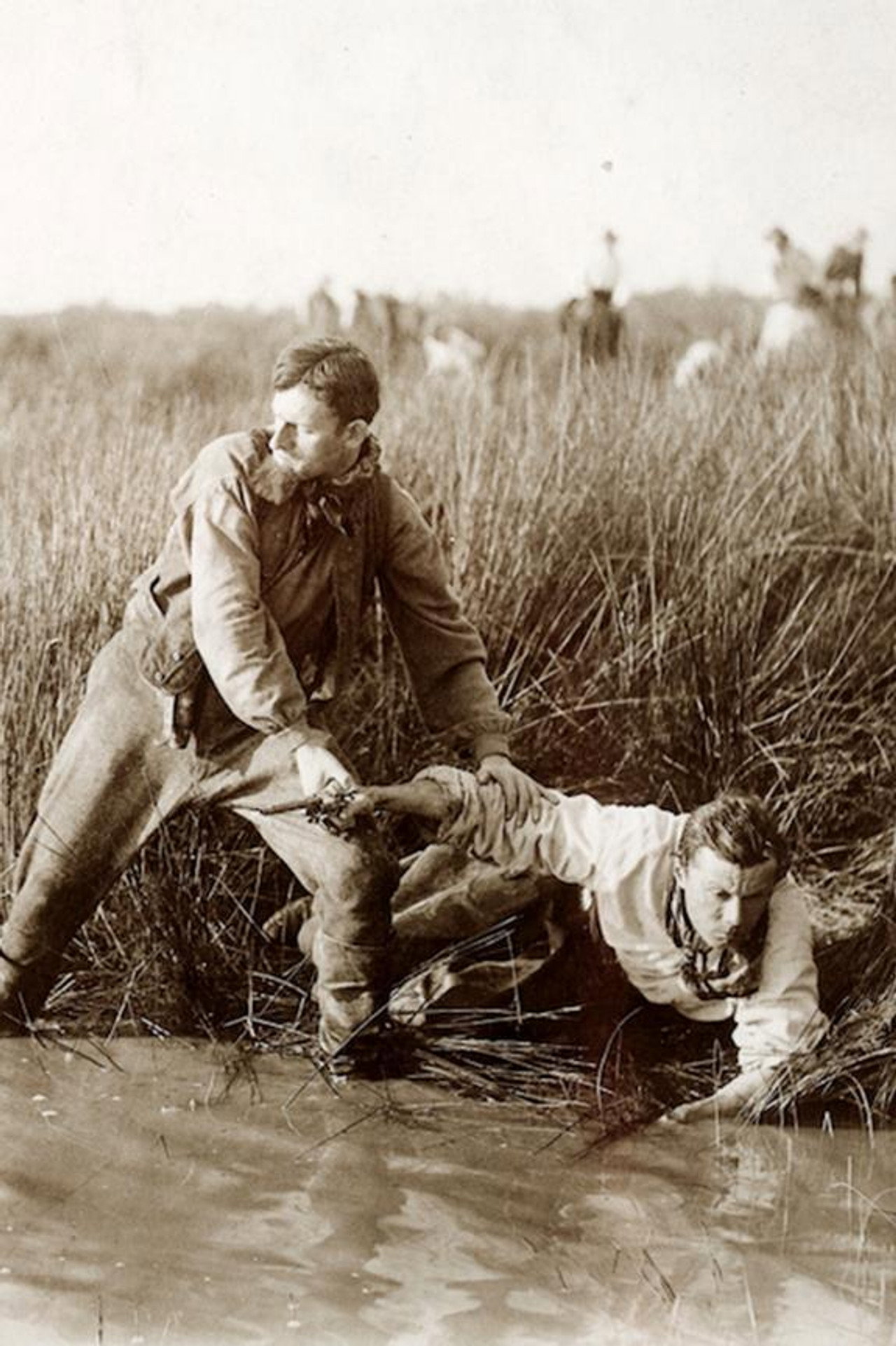 One Hundred Dollars, Dead or Alive Backdrop