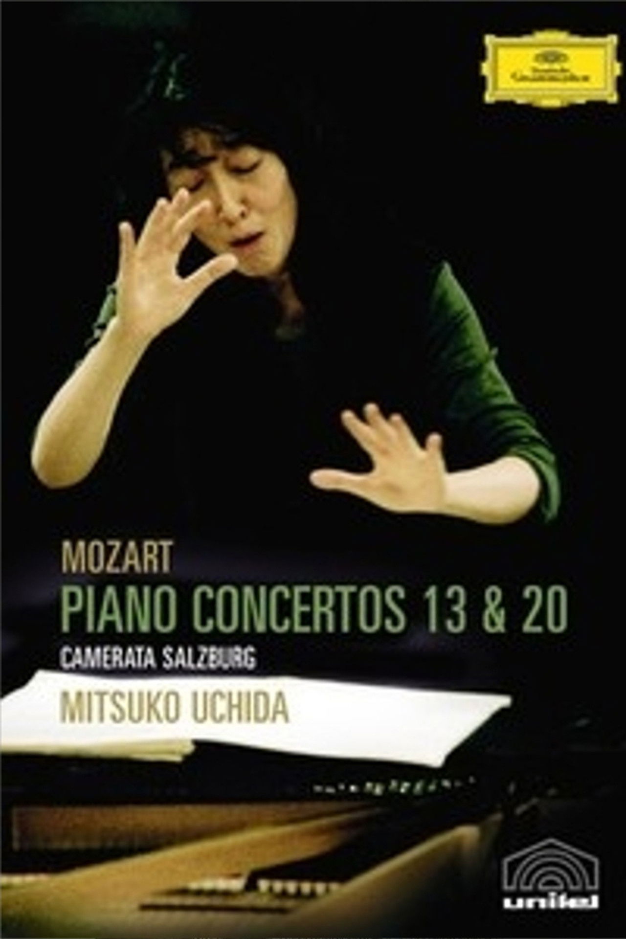 Mozart: Piano Concertos No. 13 KV 415 · No. 20 KV 466 Backdrop