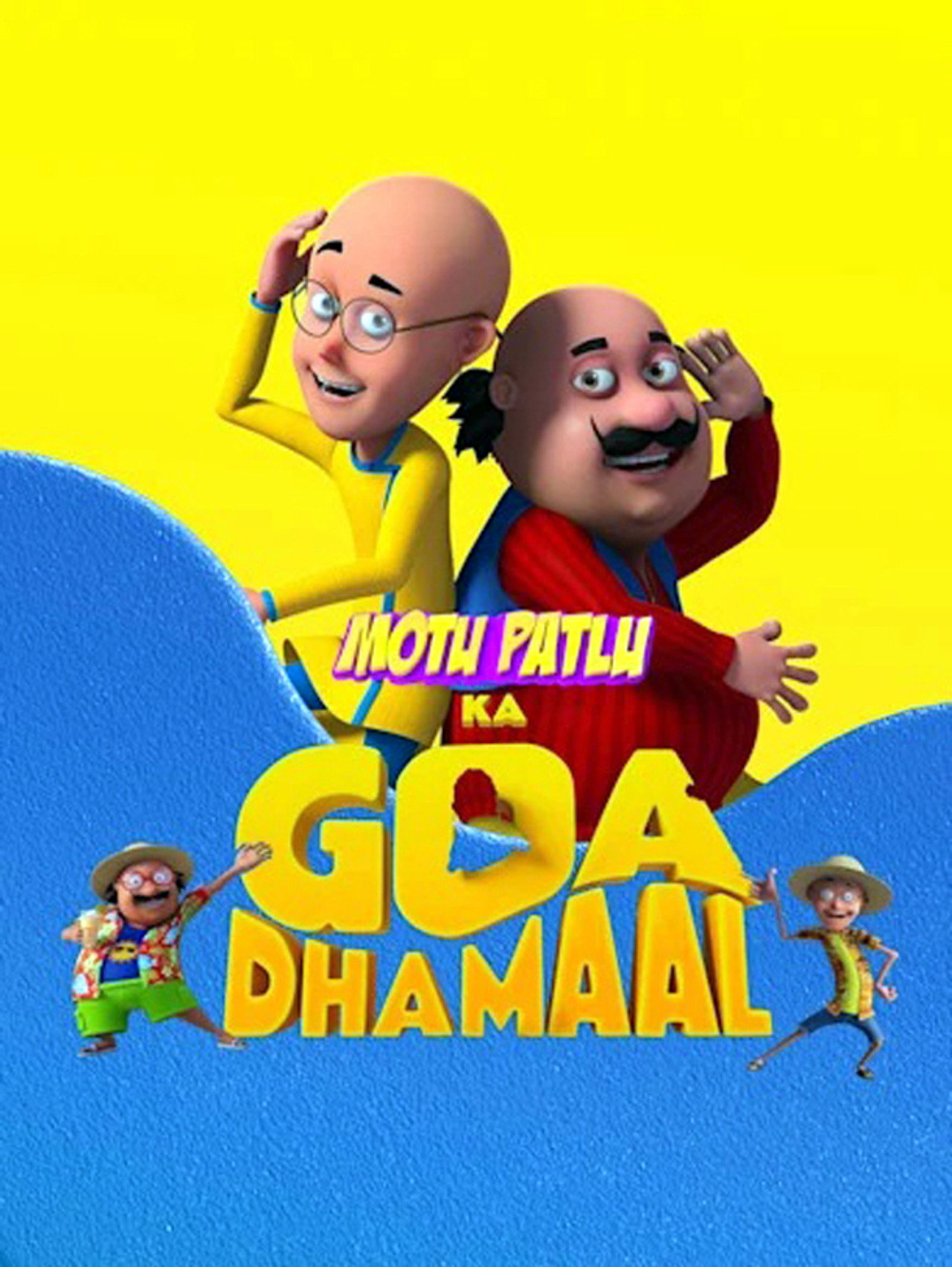 Motu Patlu Ka Goa Dhammal filmaffisch