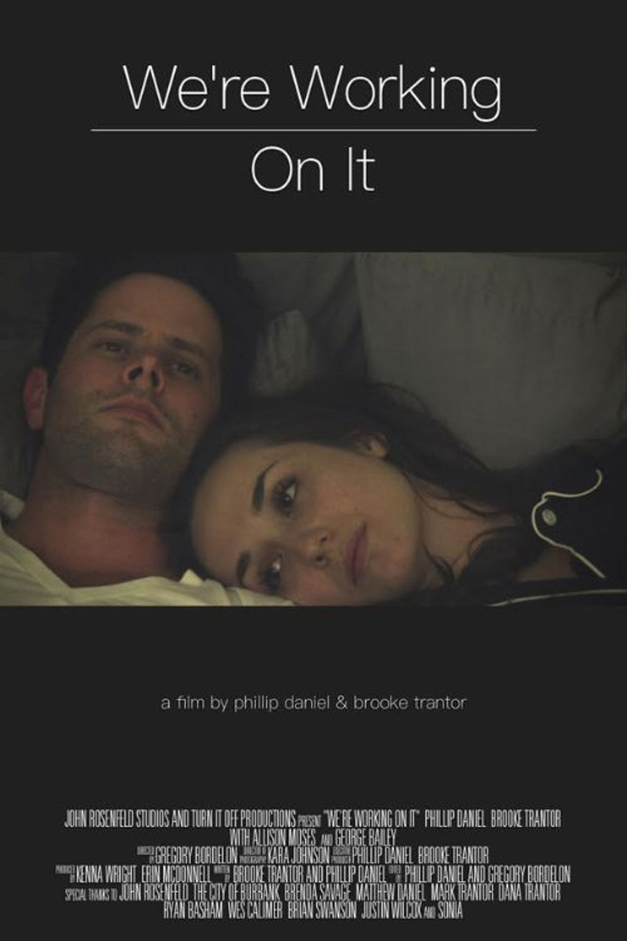 We're Working On It Backdrop