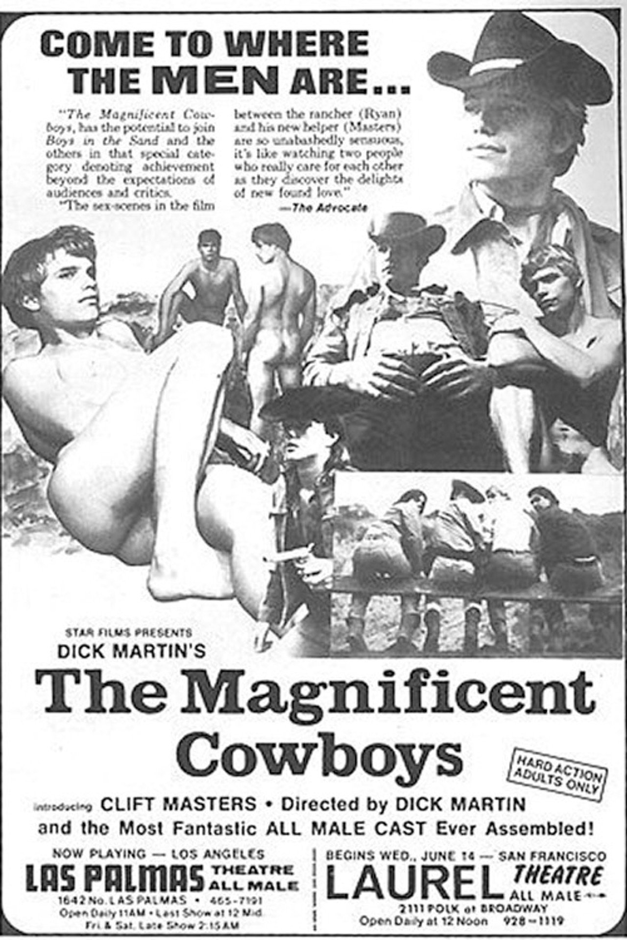 The Magnificent Cowboys filmaffisch