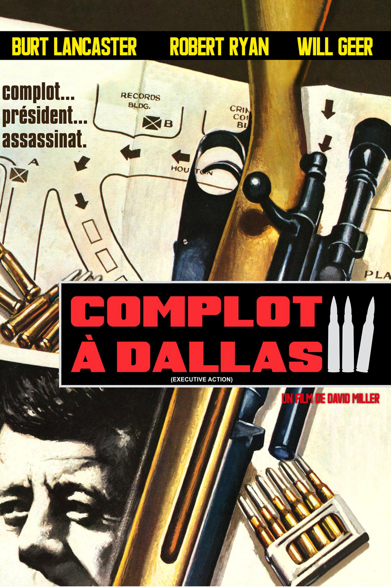 Complot à Dallas poster