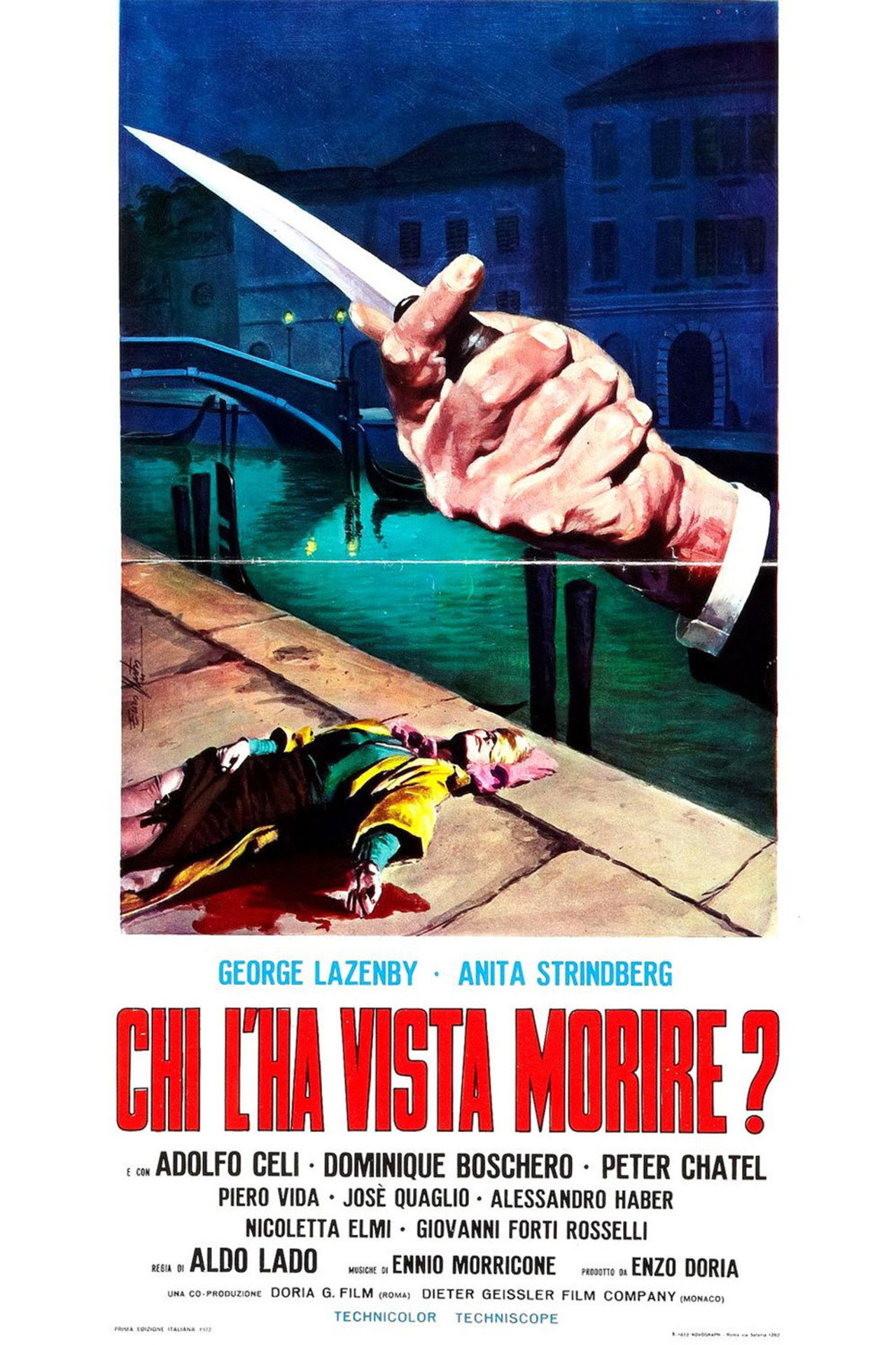 Chi l'ha vista morire? filmaffisch