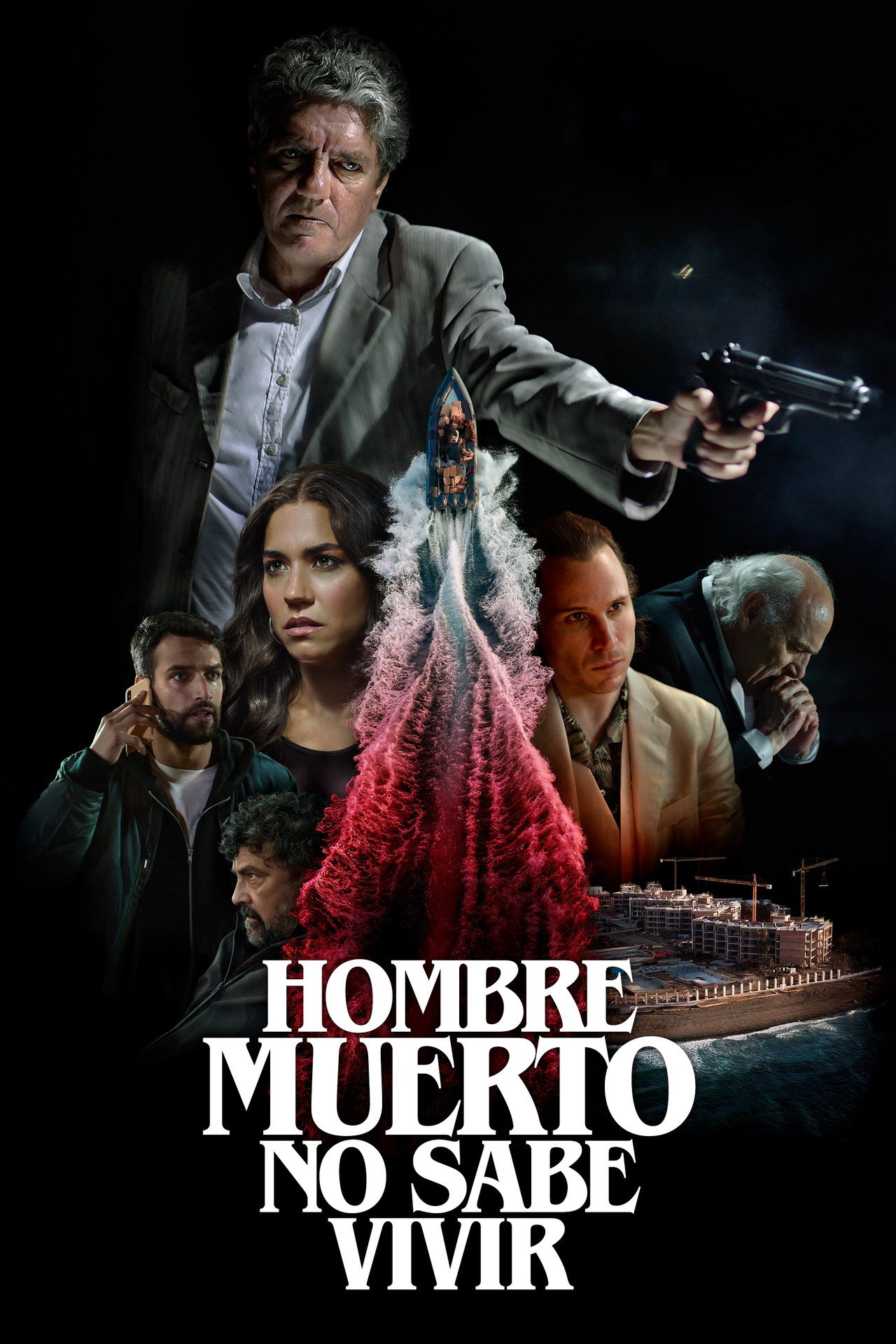 Hombre muerto no sabe vivir filmaffisch