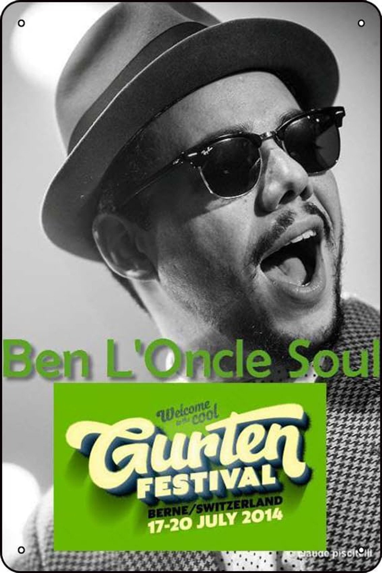 Ben L'Oncle Soul - Gurtenfestival 2014 Backdrop