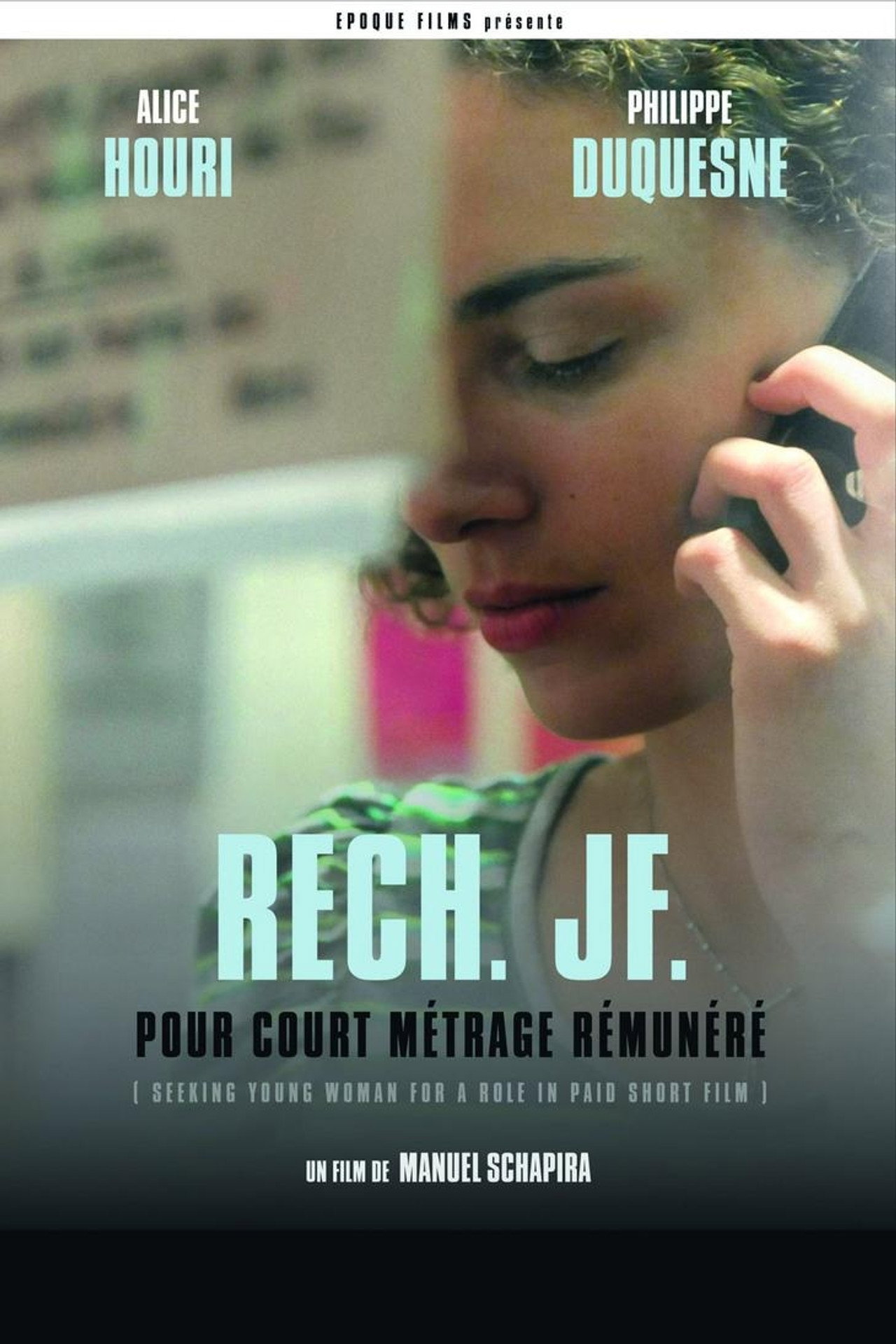 Rech JF pour court-métrage rémunéré Backdrop