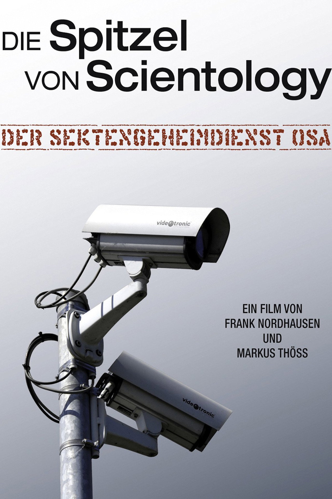 Die Spitzel von Scientology poster