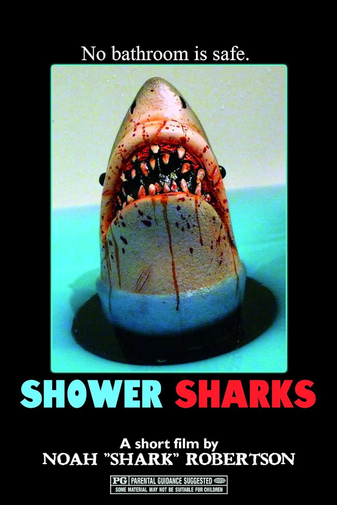Shower Sharks Backdrop