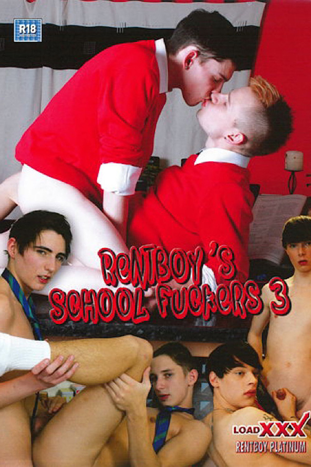 Rentboy's School Fuckers 3 filmaffisch