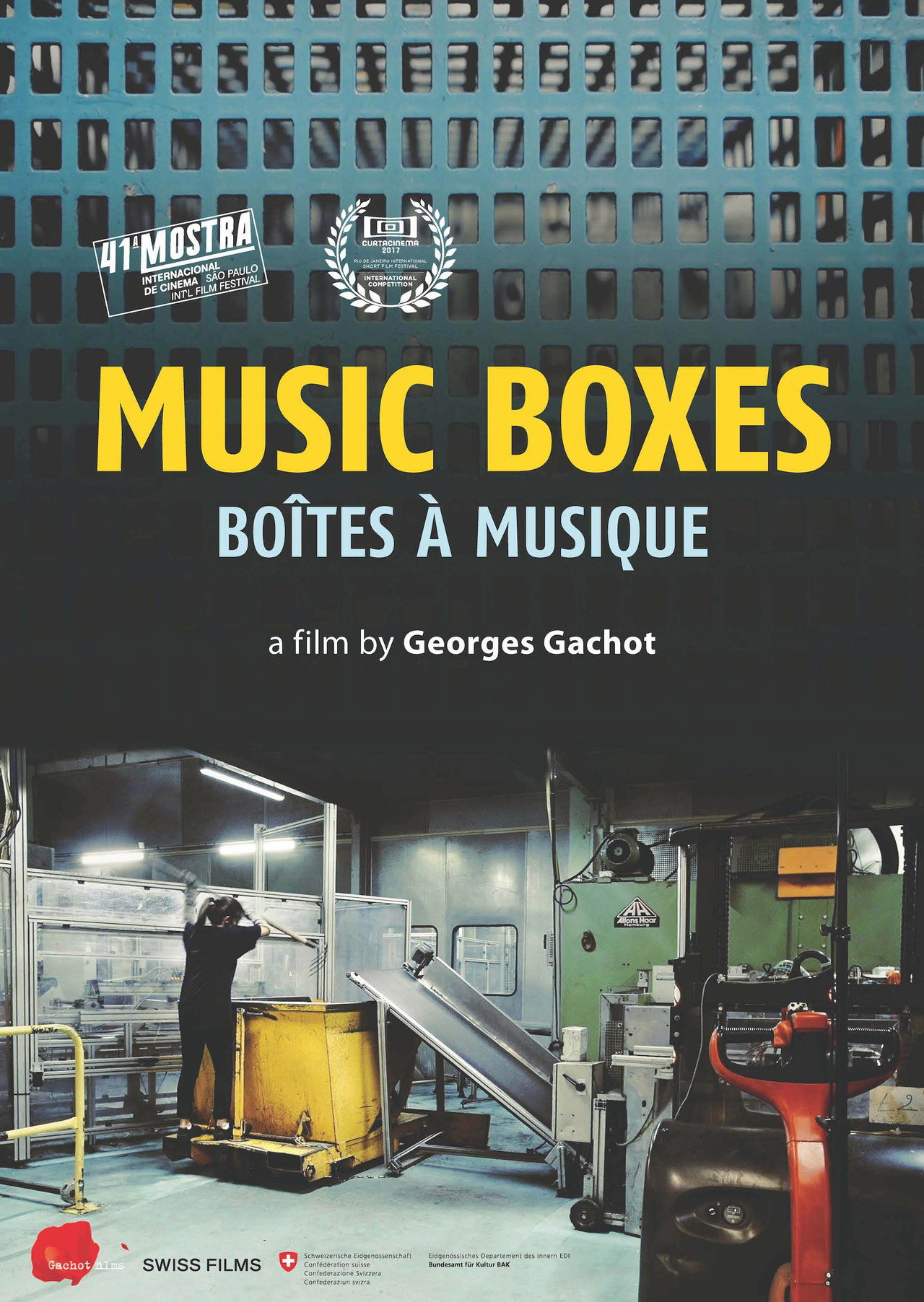 Boîtes à musique filmaffisch