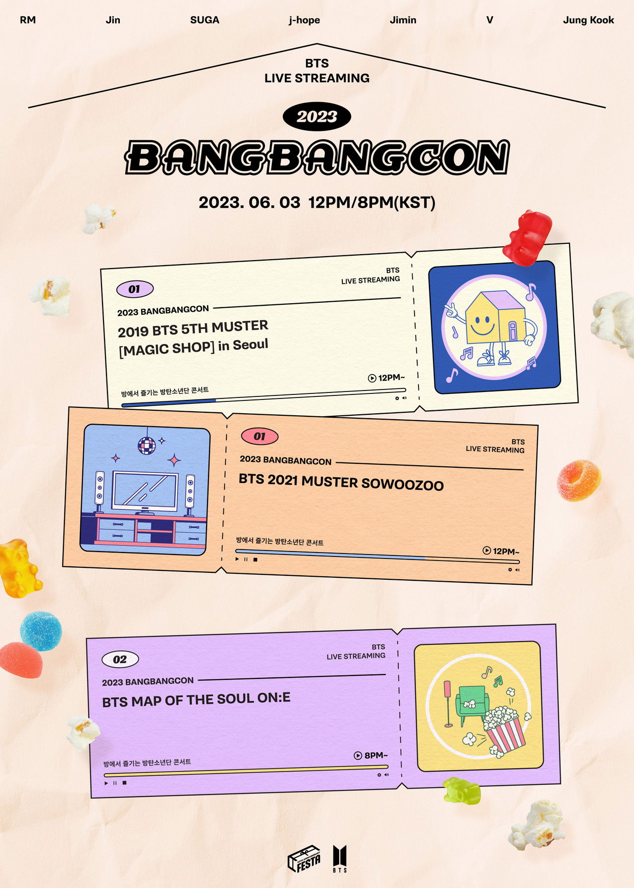 2023 BANG BANG CON poster