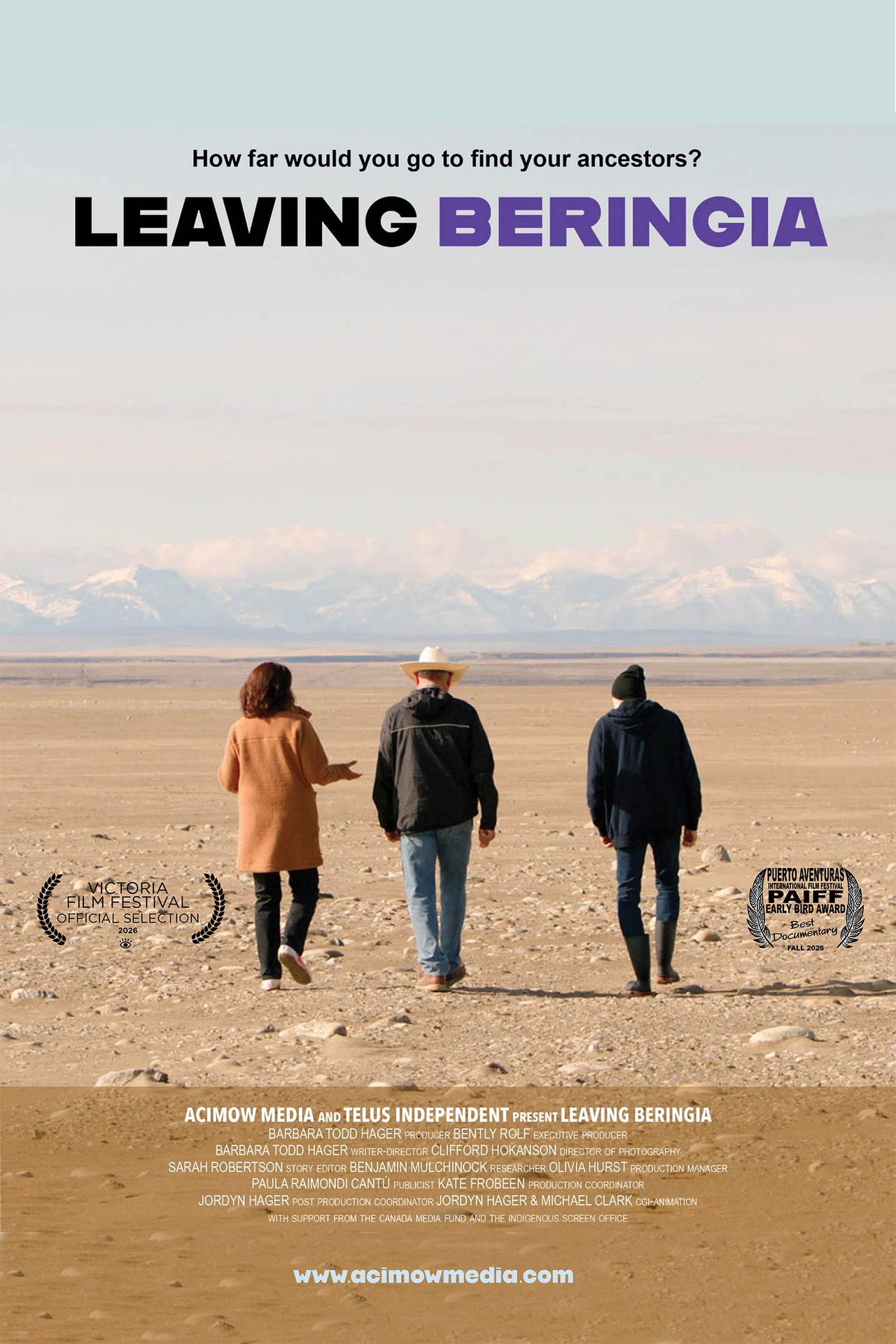 Leaving Beringia filmaffisch