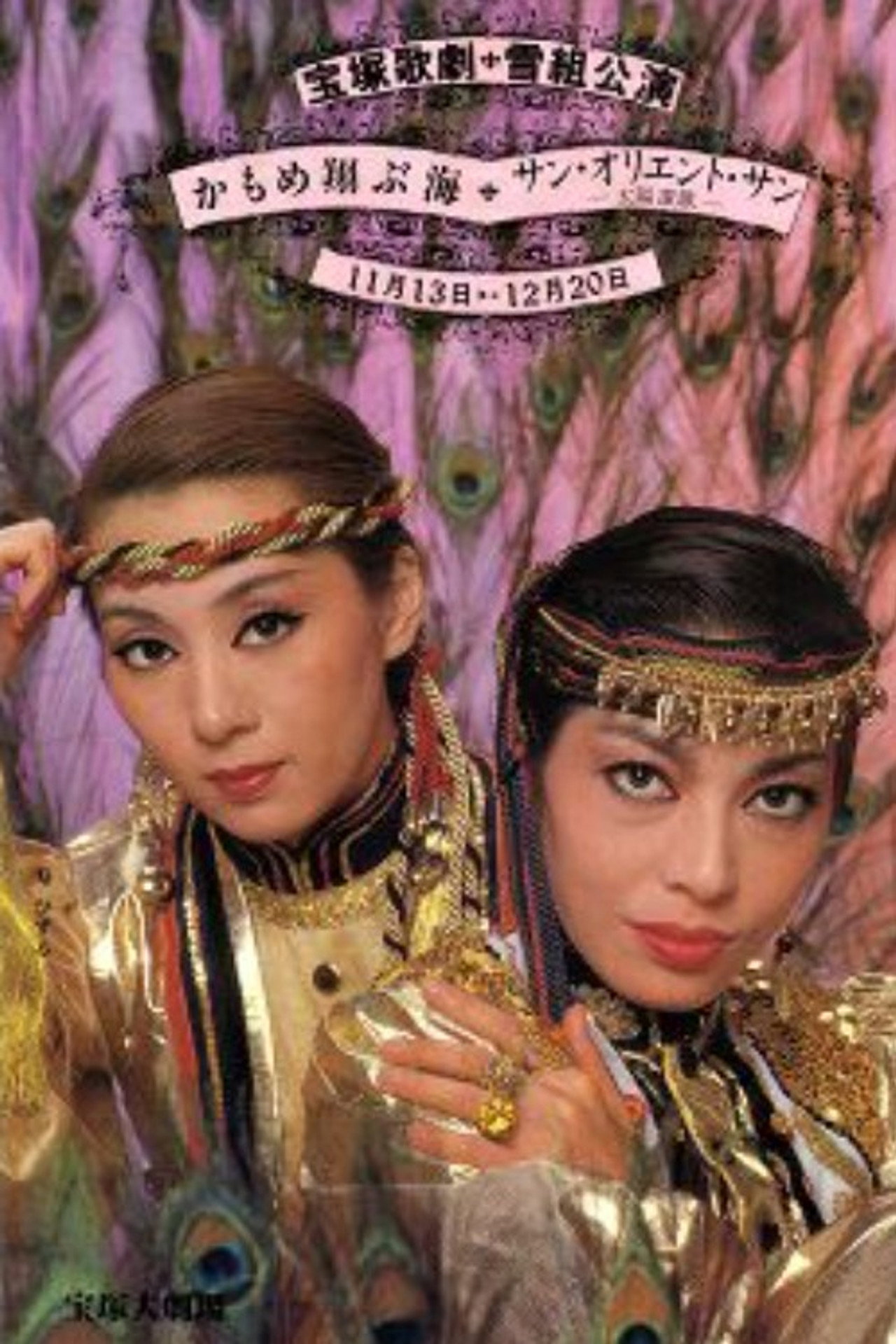 Fly Up, Young Seagulls / Sun Orient Sun Backdrop