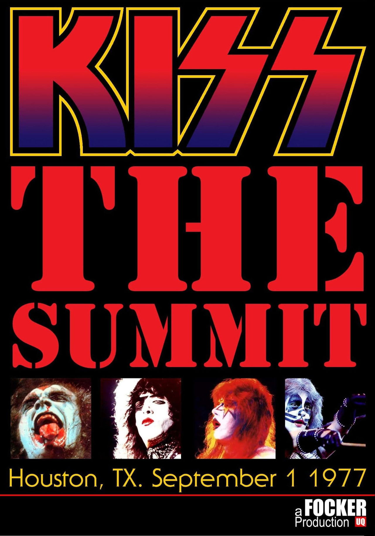 Kiss: Live at The Summit poster