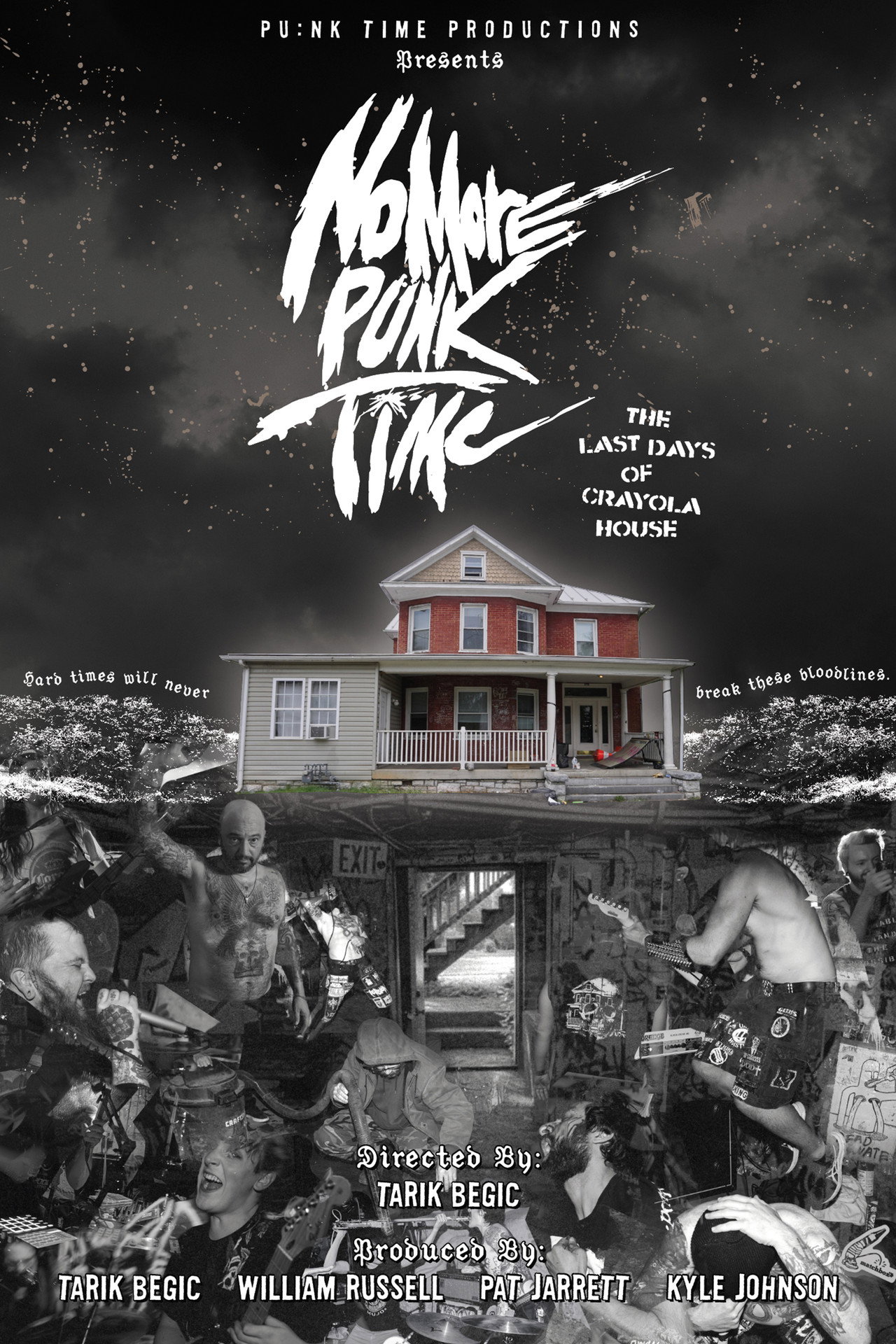 No More Punk Time Backdrop