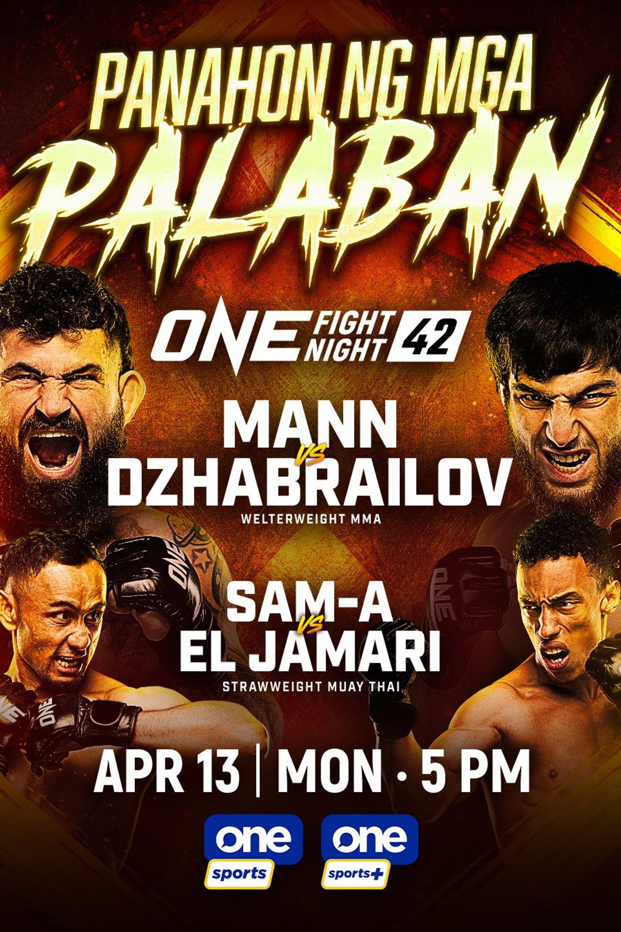 ONE Fight Night 42: Mann vs. Dzhabrailov Backdrop