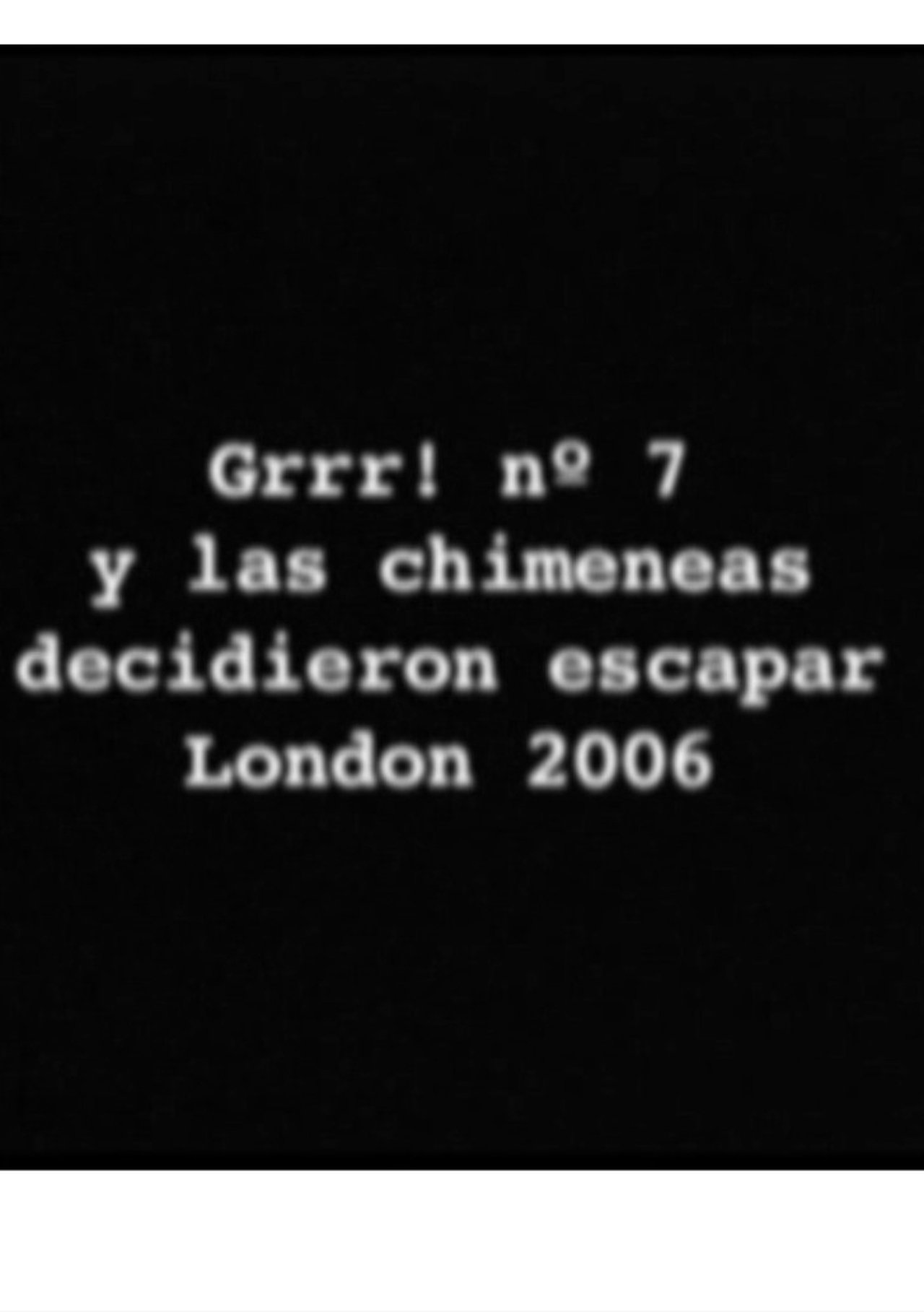 مشاهدة فيلم Y las chimeneas decidieron escapar مترجم بدون اعلانات - بوستر