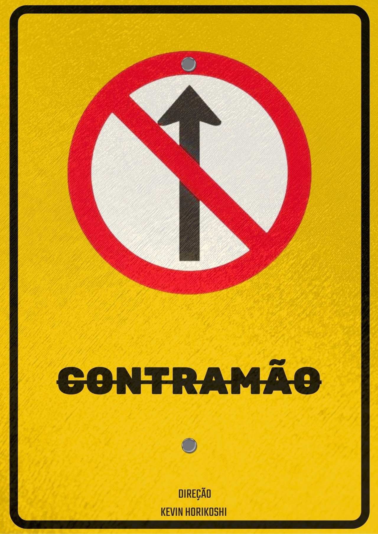 CONTRAMÃO filmaffisch