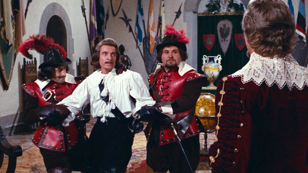 I 4 moschettieri backdrop