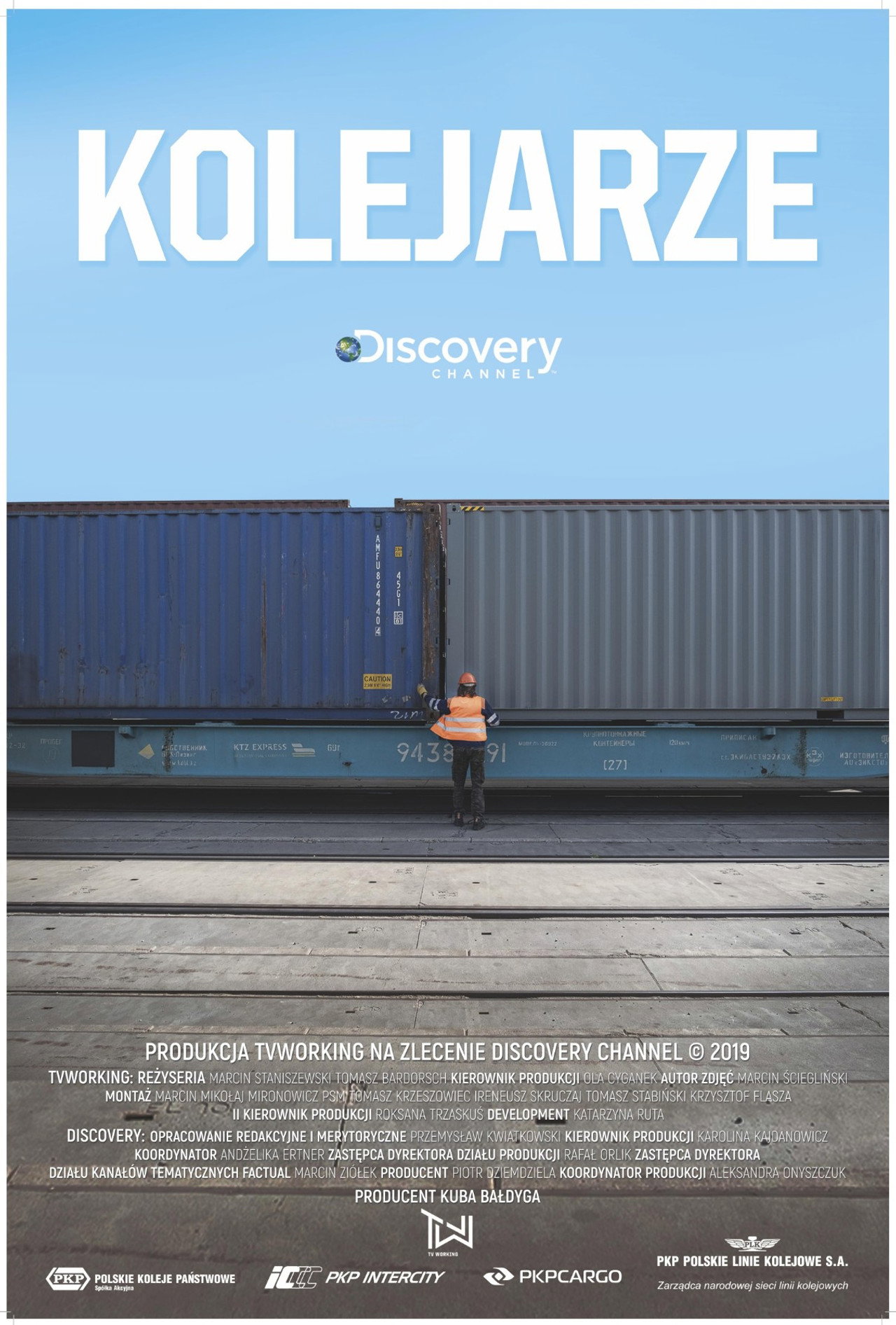Kolejarze poster