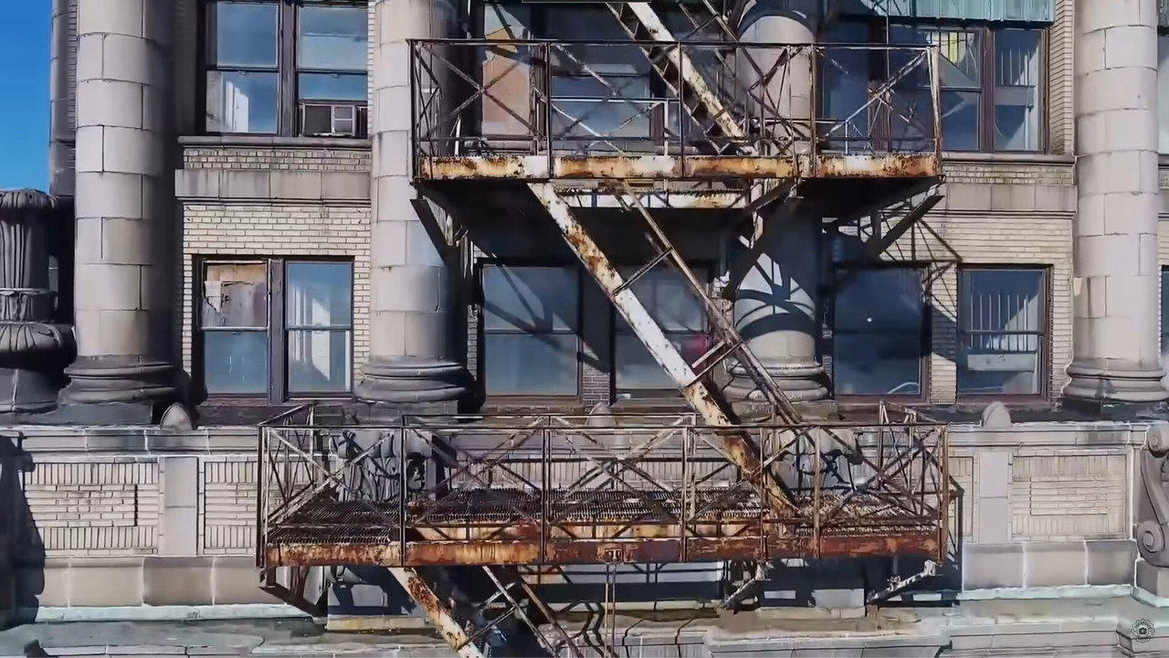 Backdrop for Abandoned Detroit - The City of Neglect