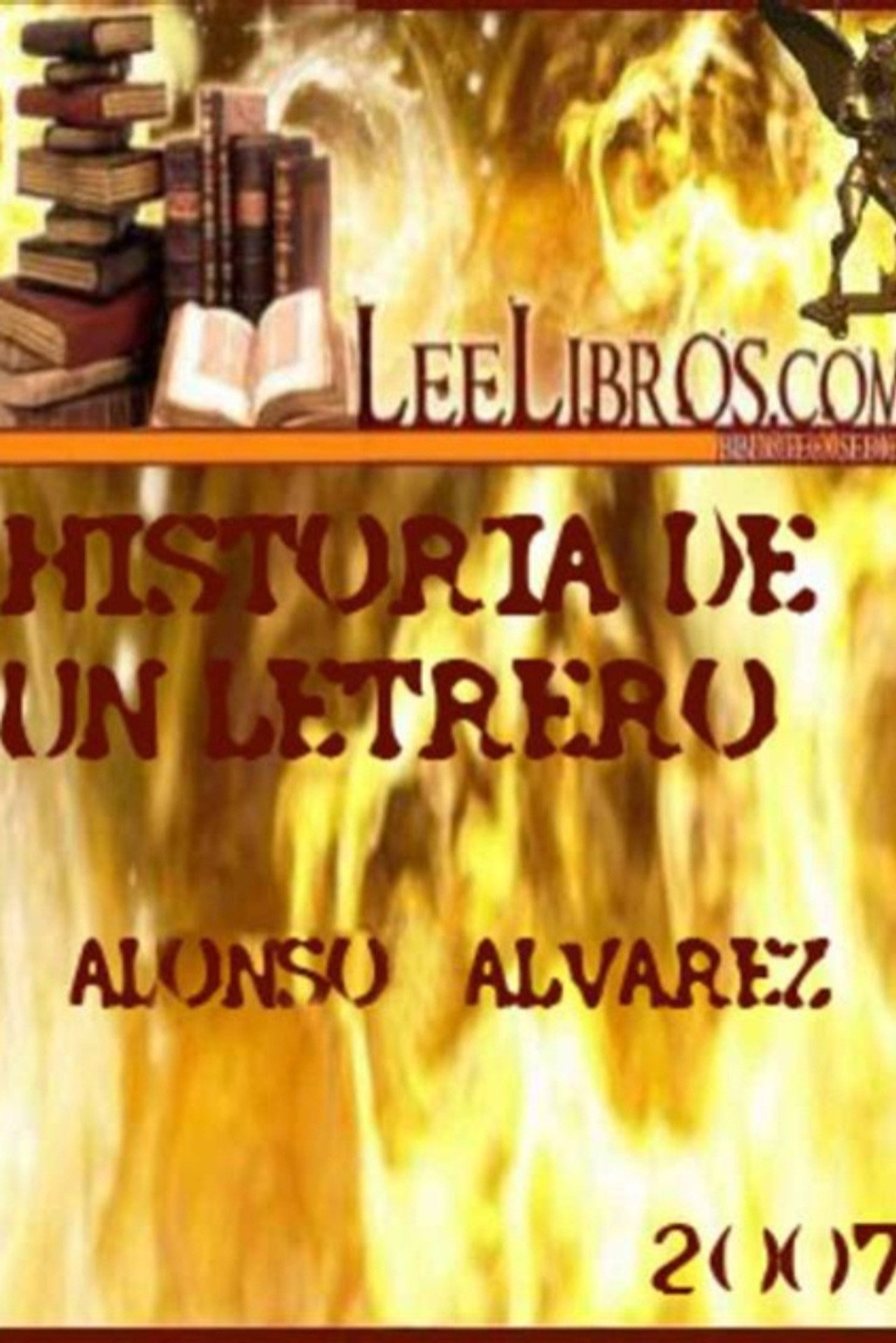 Historia de un letrero filmaffisch