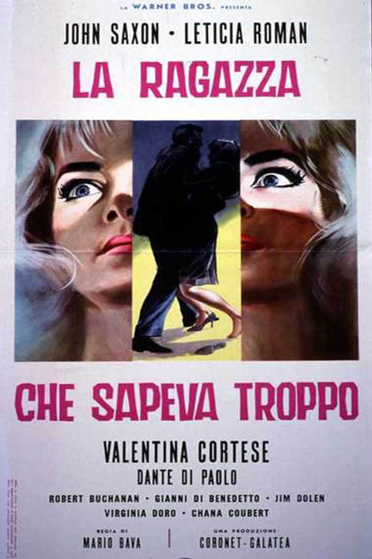 La ragazza che sapeva troppo filmaffisch