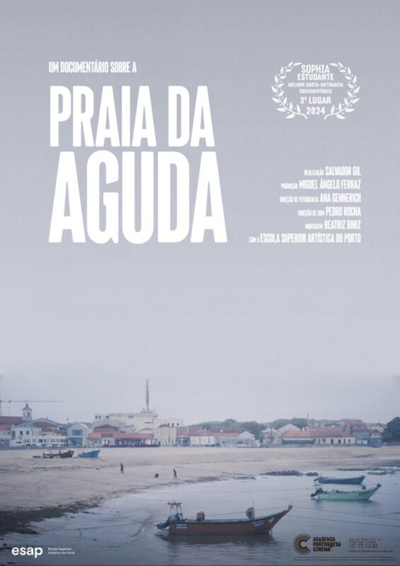 Praia da Aguda filmaffisch