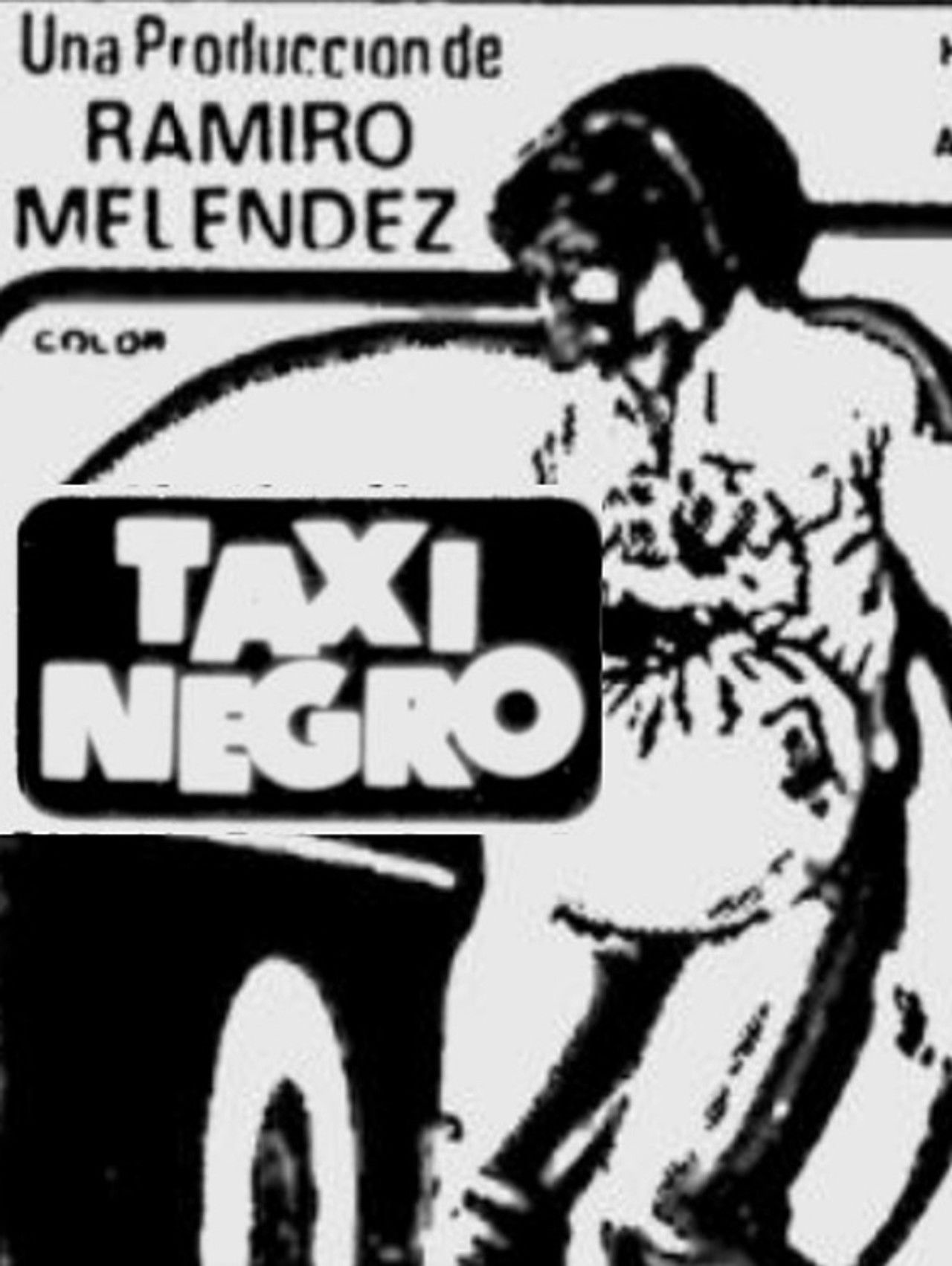 Taxi Negro Backdrop