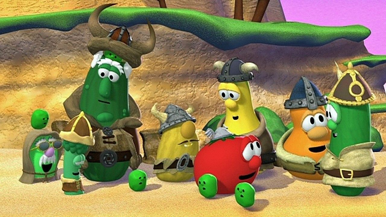 Scen från VeggieTales: Lyle, the Kindly Viking