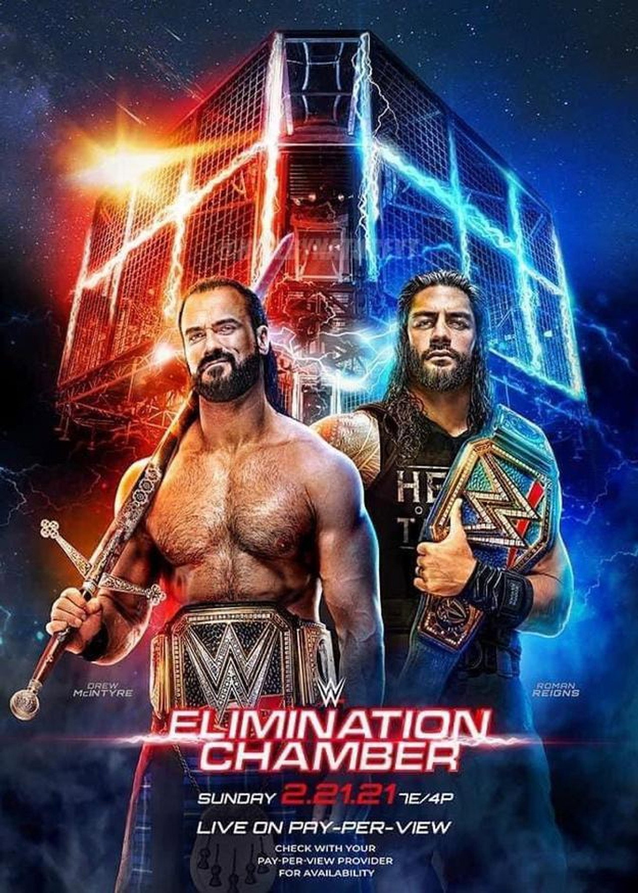 WWE Elimination Chamber 2021 still 6