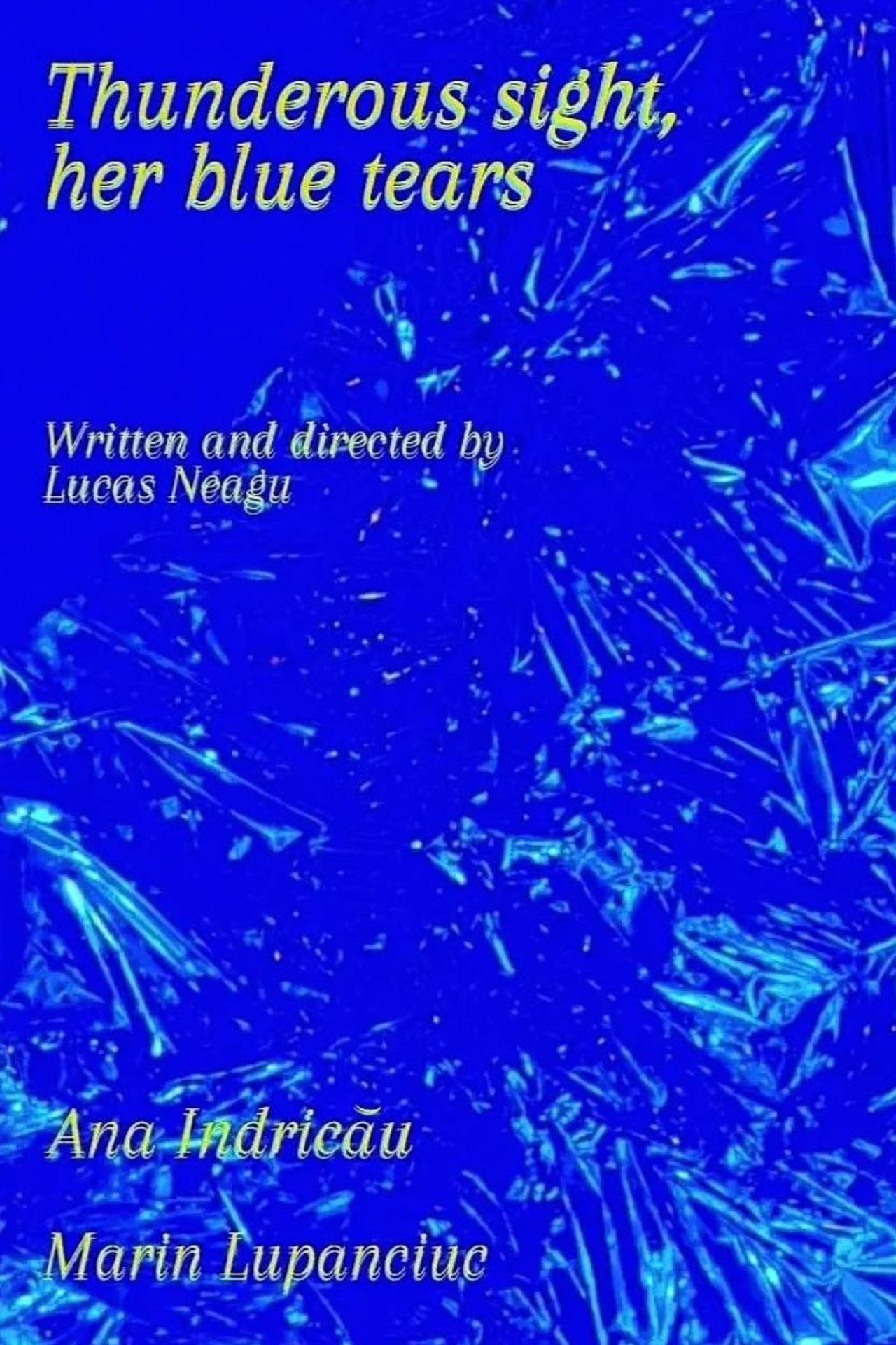 Thunderous Sight, Her Blue Tears Backdrop