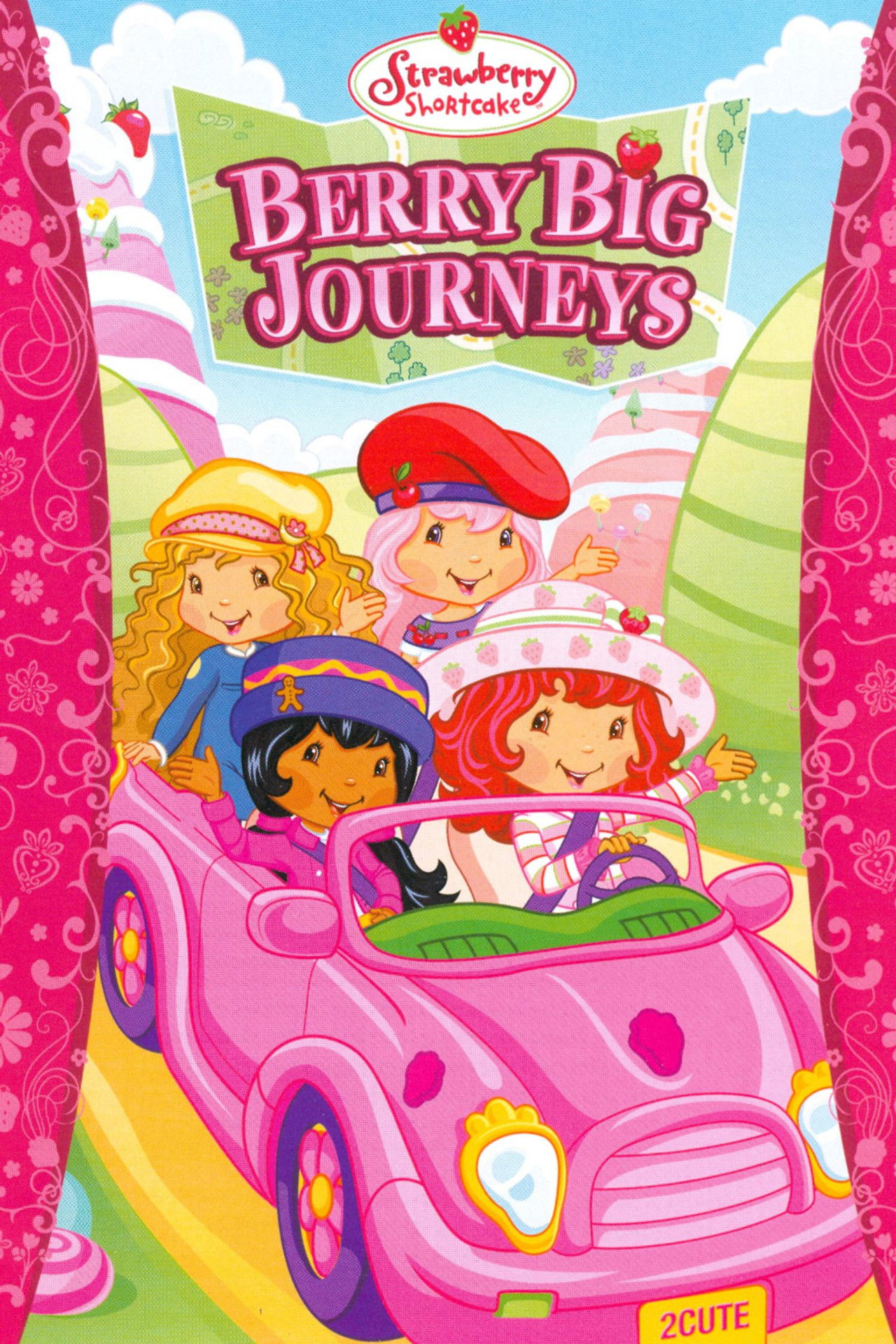 Strawberry Shortcake: Berry Big Journeys Backdrop
