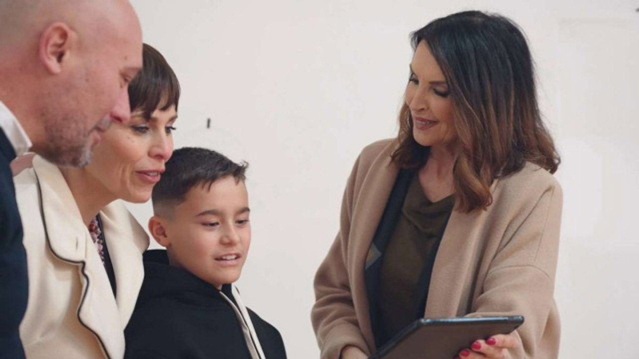 Valentina, Andrea, Eva e Cesare