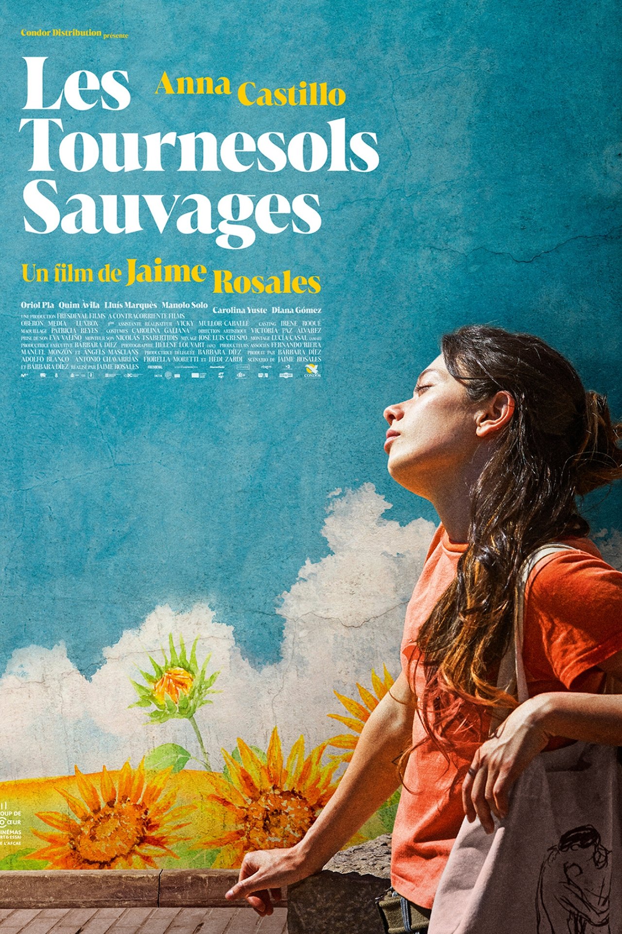 Les tournesols sauvages poster