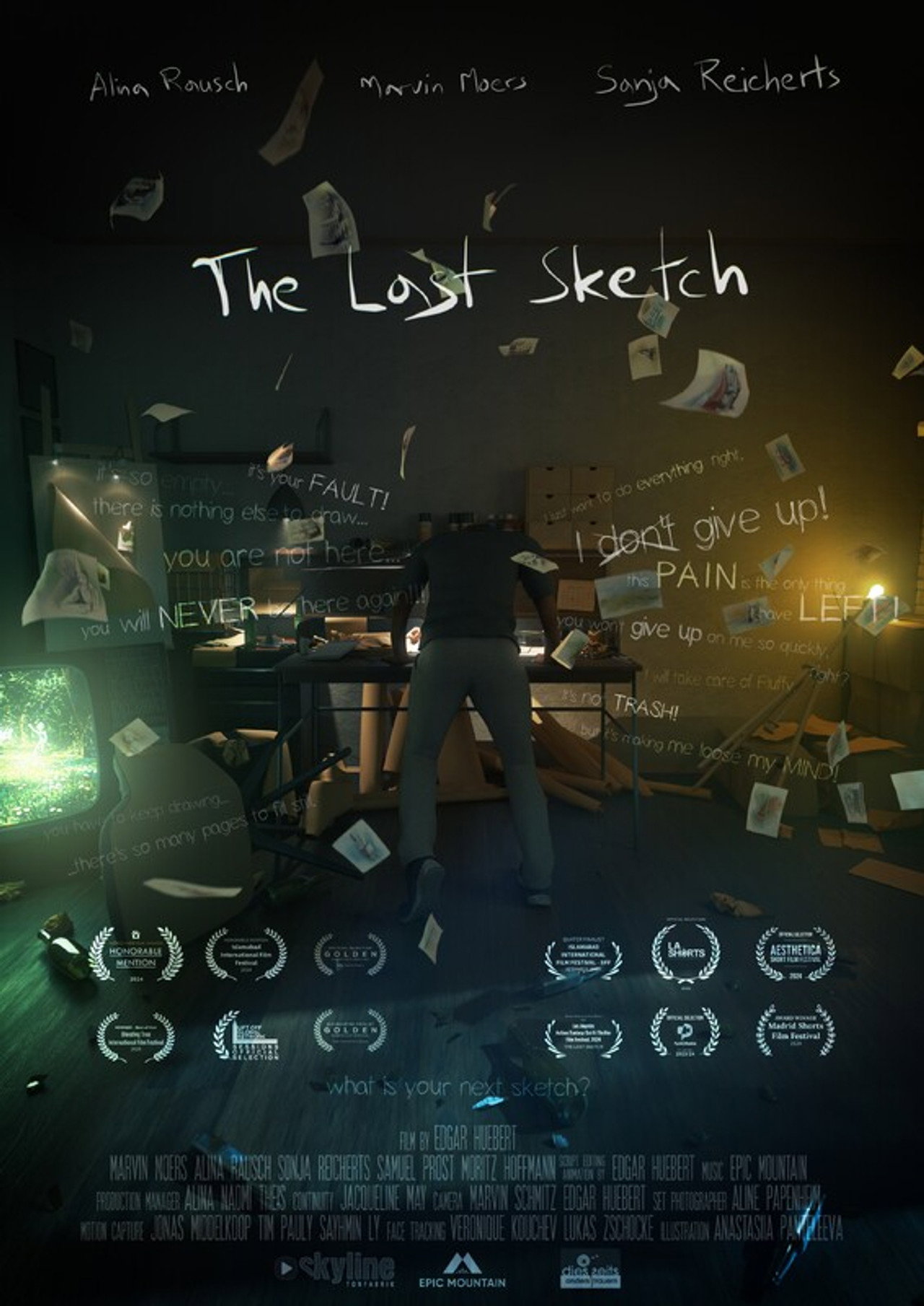 The Last Sketch Backdrop