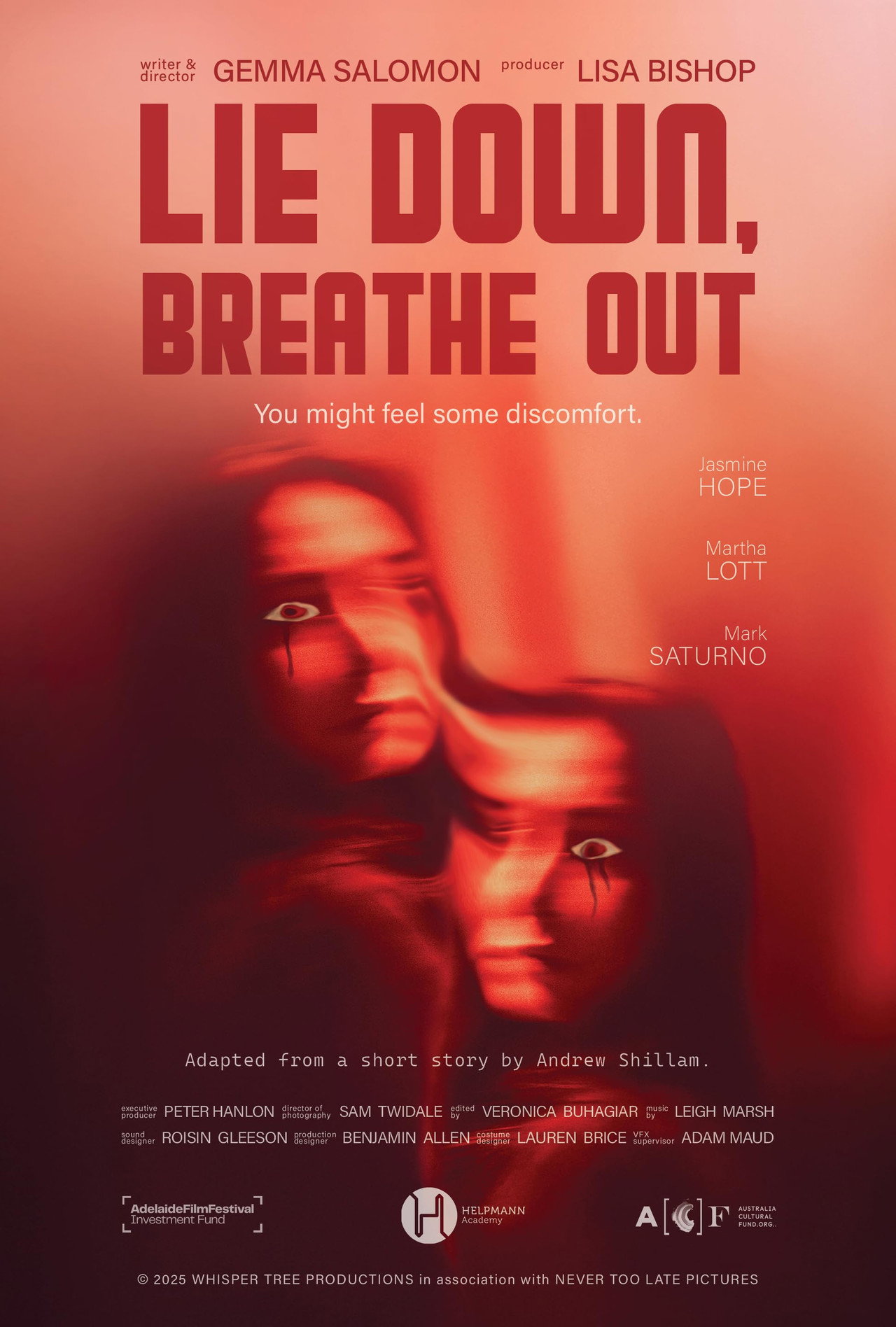 Lie Down, Breathe Out filmaffisch