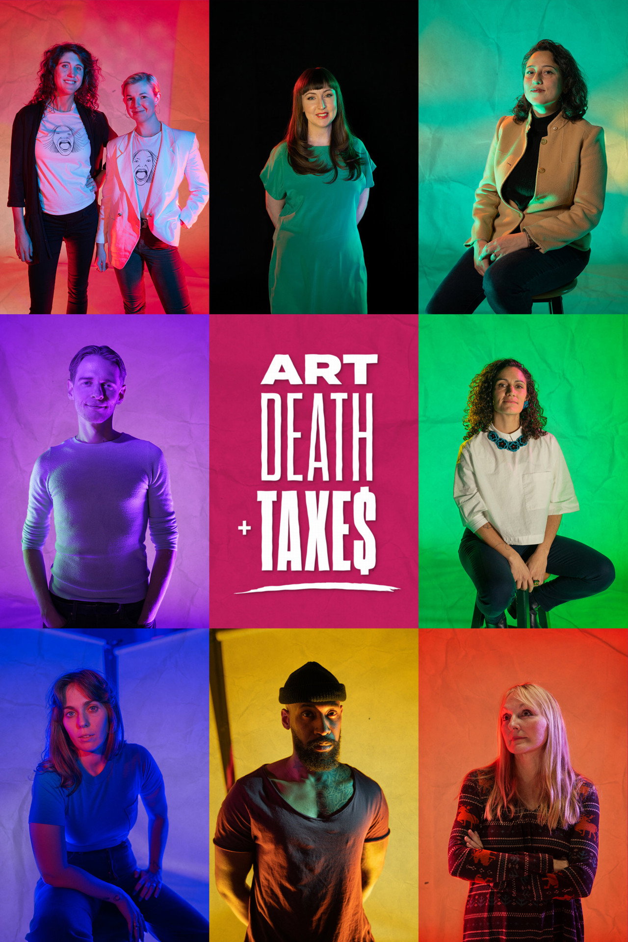 Art, Death & Taxes affisch