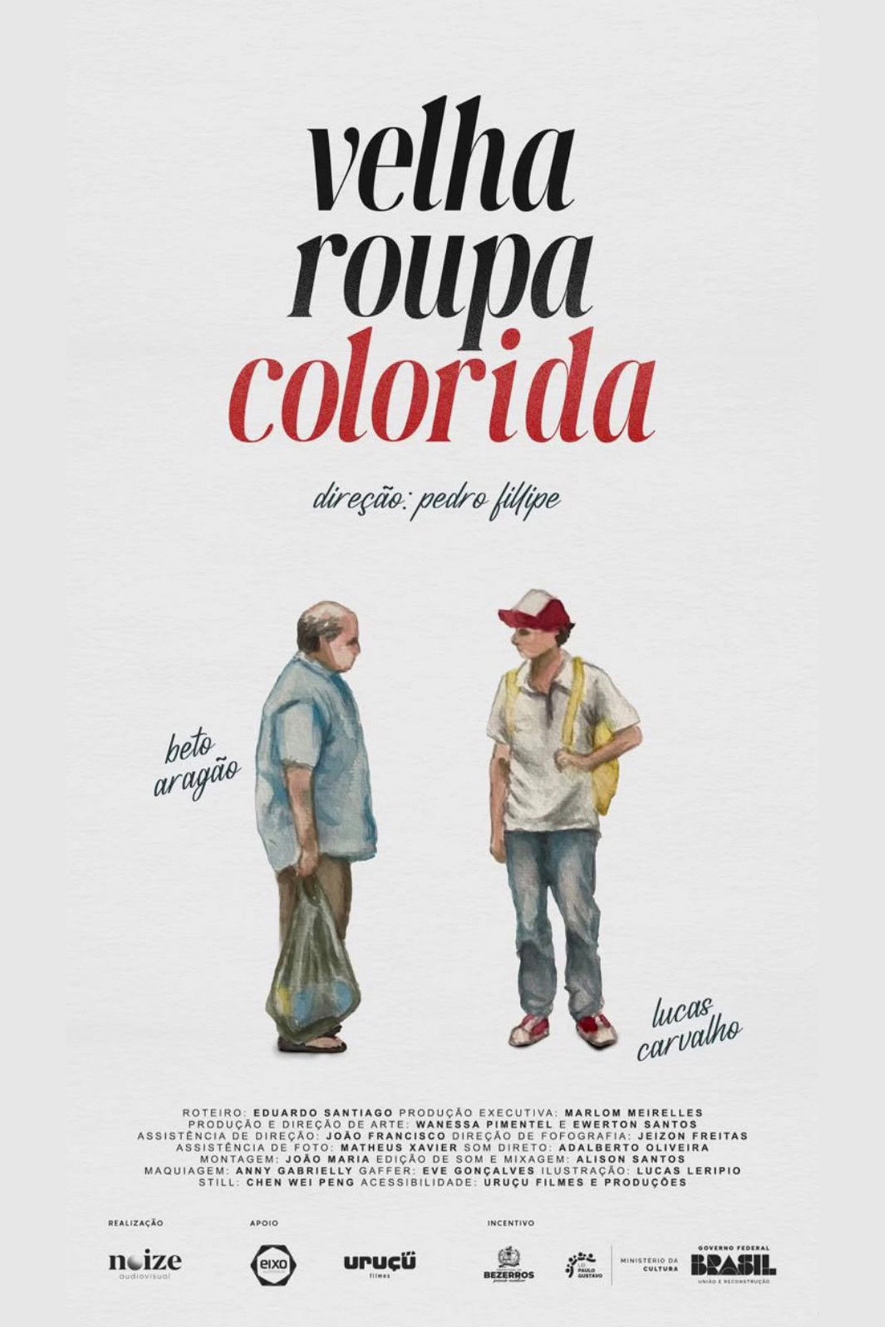 Velha Roupa Colorida Backdrop