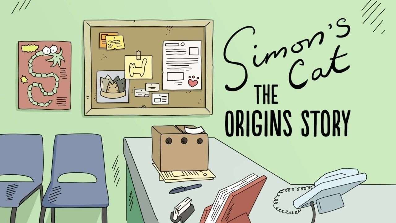 Backdrop for Simon's Cat: The Origins Story