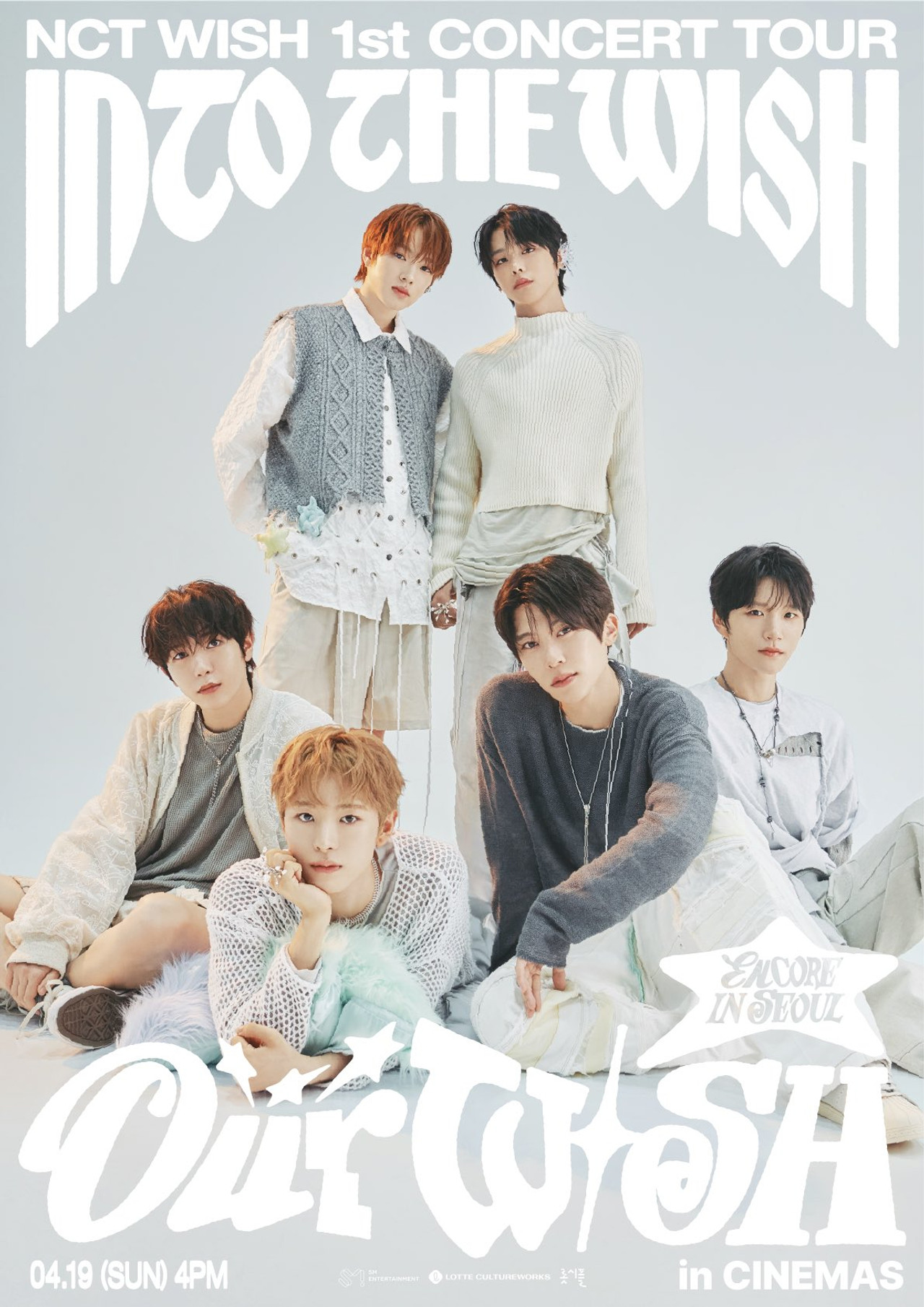 2026 NCT WISH 1st CONCERT TOUR ‘INTO THE WISH : Our WISH’ ENCORE IN SEOUL in CINEMAS filmaffisch