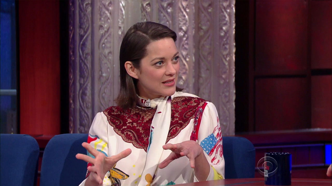 The Late Show with Stephen Colbert - Season 1 Episode 54 : Marion Cotillard, George Saunders, Joanna Newsom