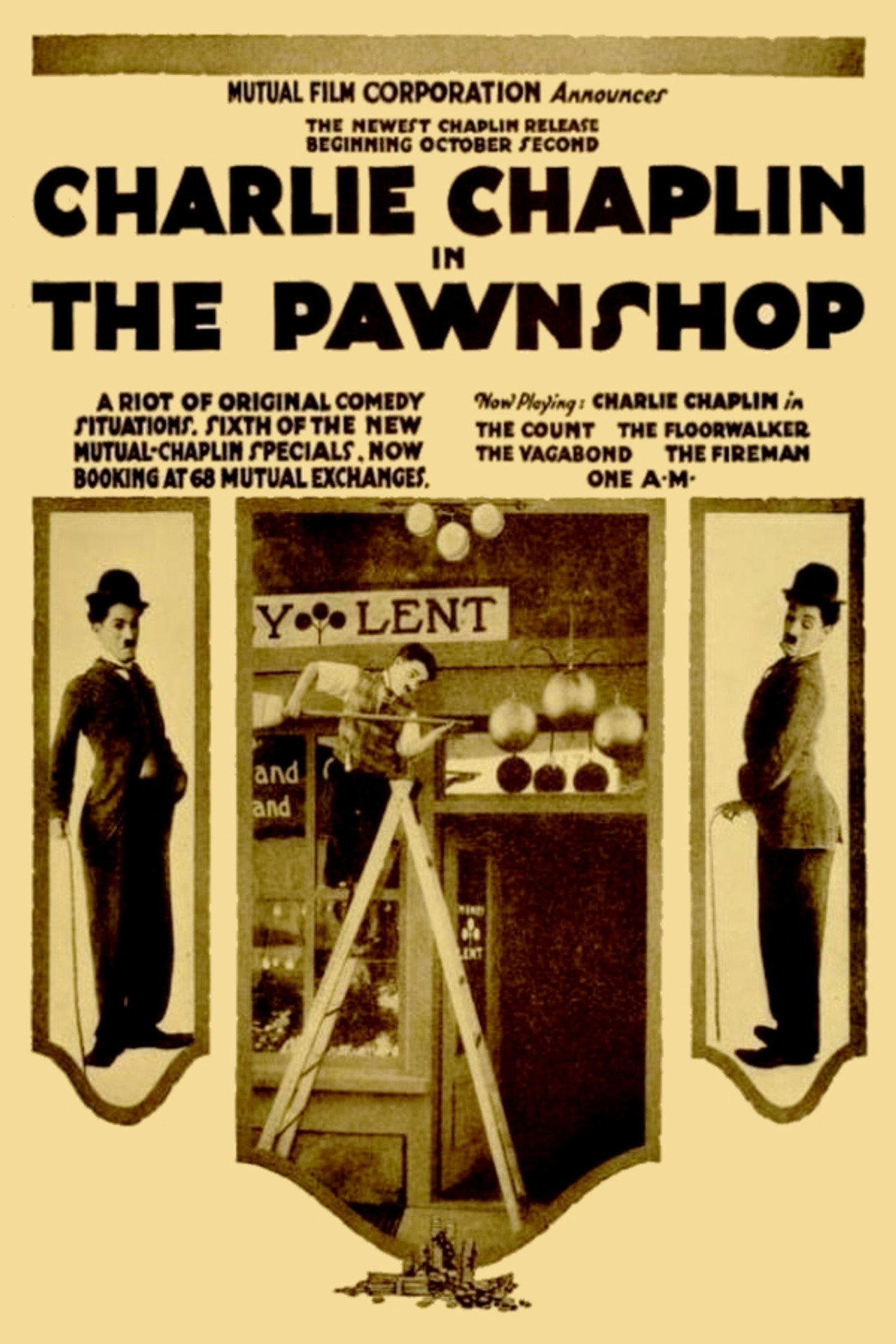 Chaplin a zálogházban – plakát 4