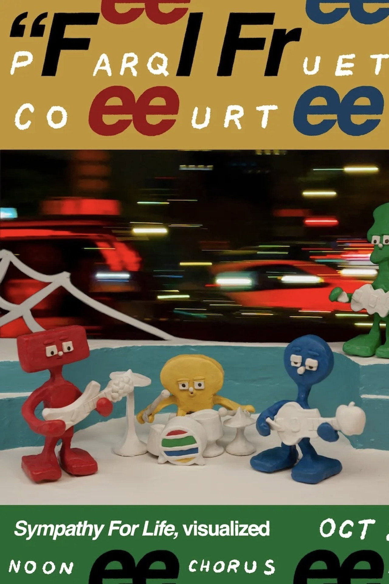 Parquet Courts - Feel Free filmaffisch