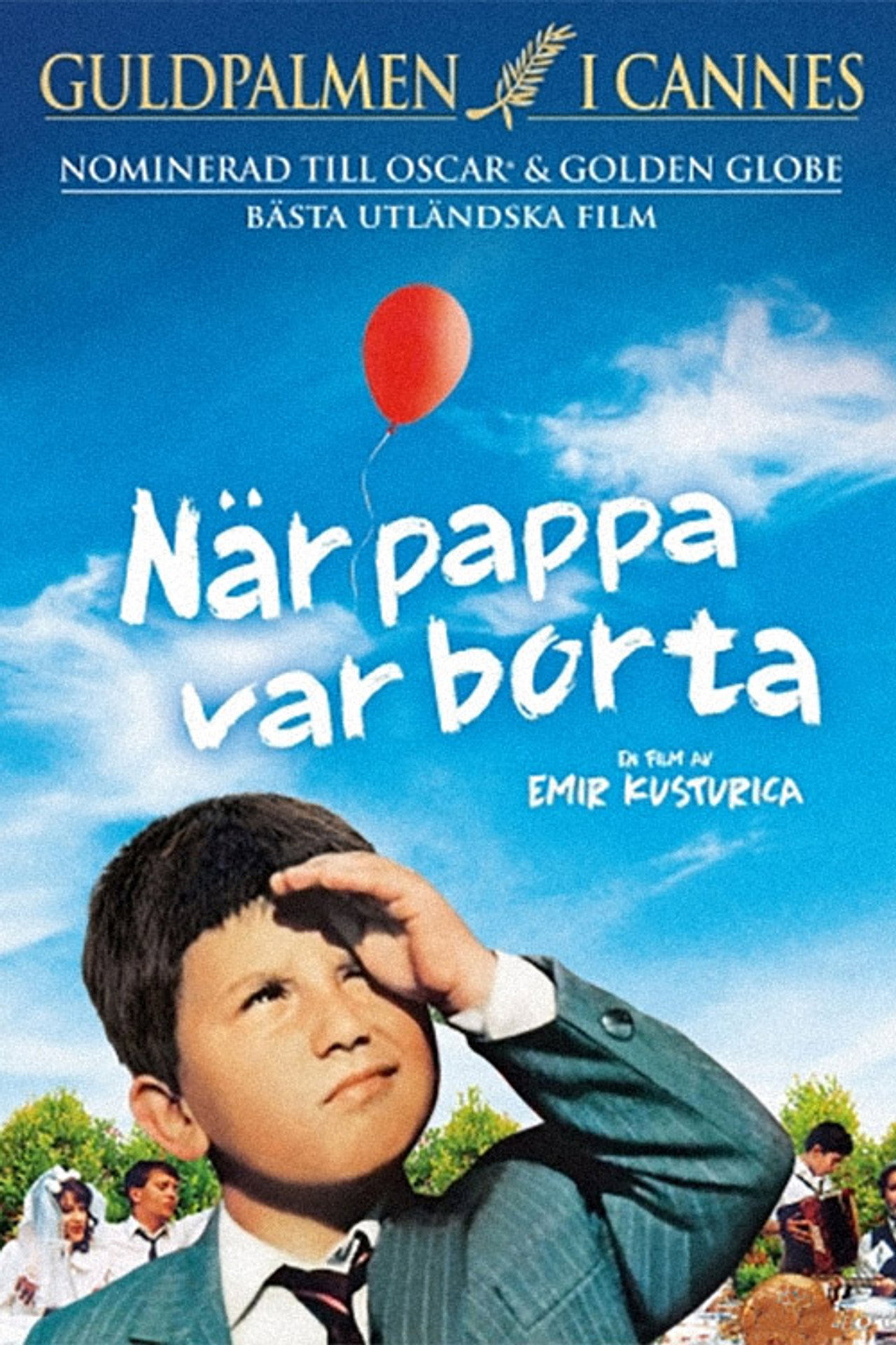 När pappa var borta... filmaffisch