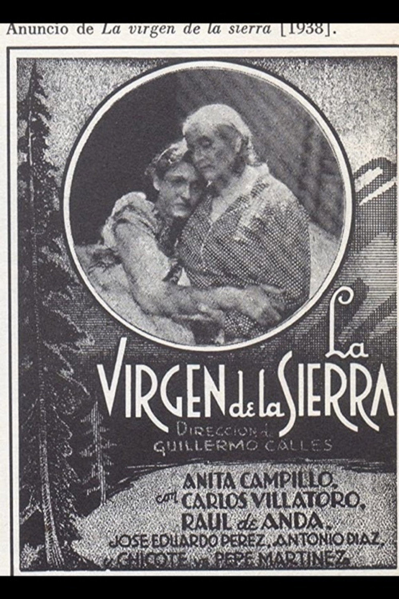 La vírgen de la sierra filmaffisch