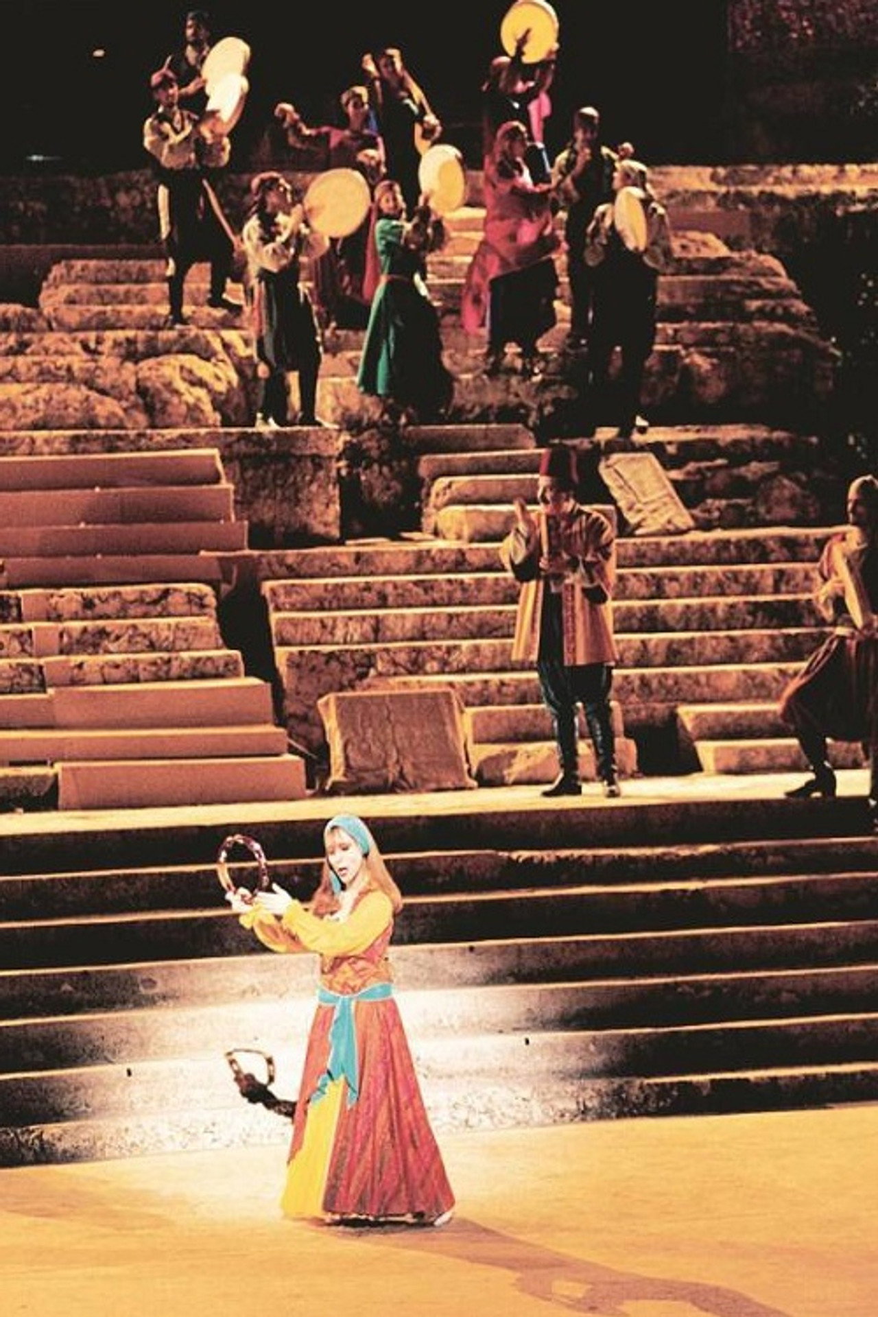 Fayrouz in Baalbek 1998 Backdrop